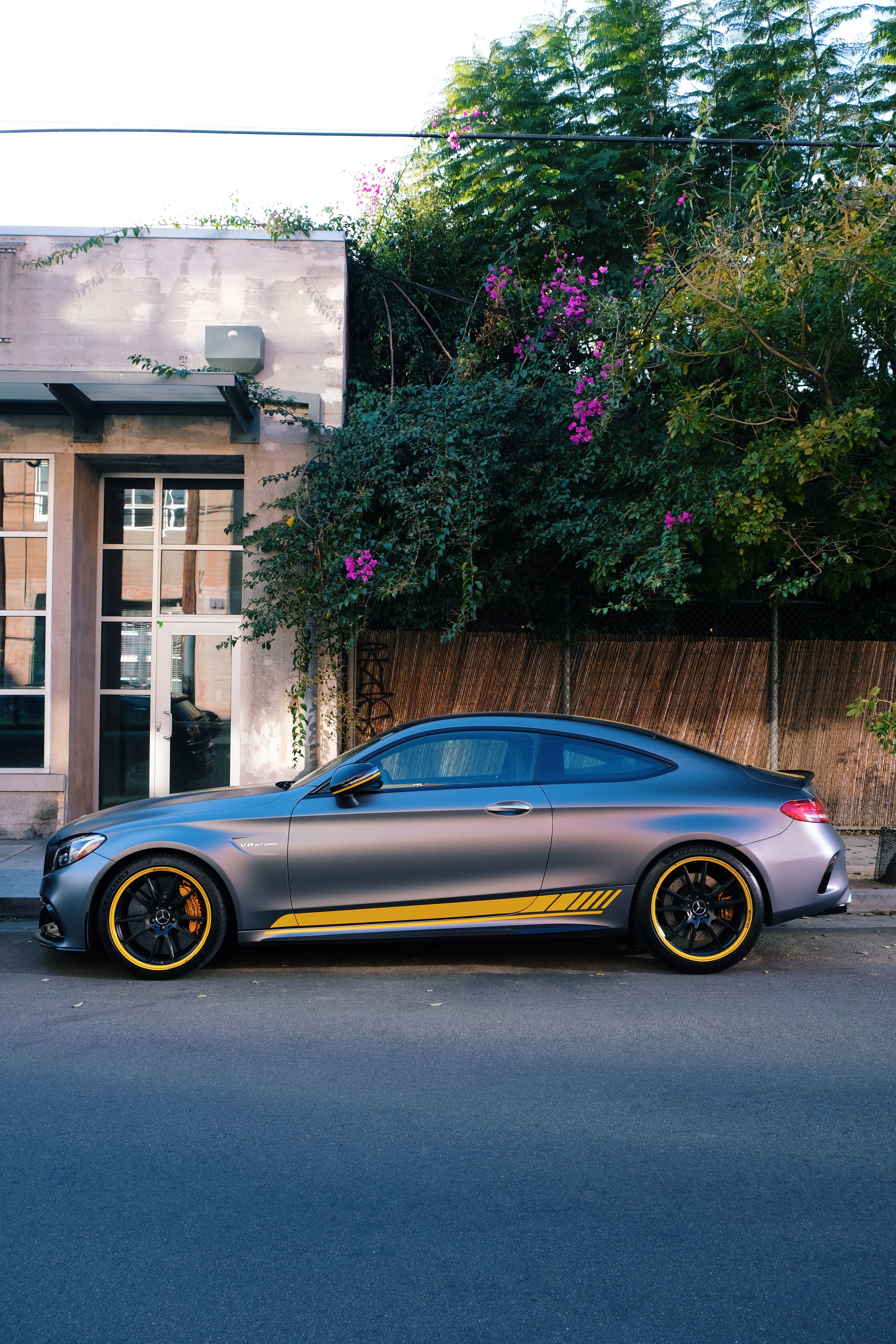 car, Mercedes-AMG GT, Brabus Mercedes-Benz S63 850 Biturbo Coupe, side view, sports, 5K, Phone HD Wallpaper