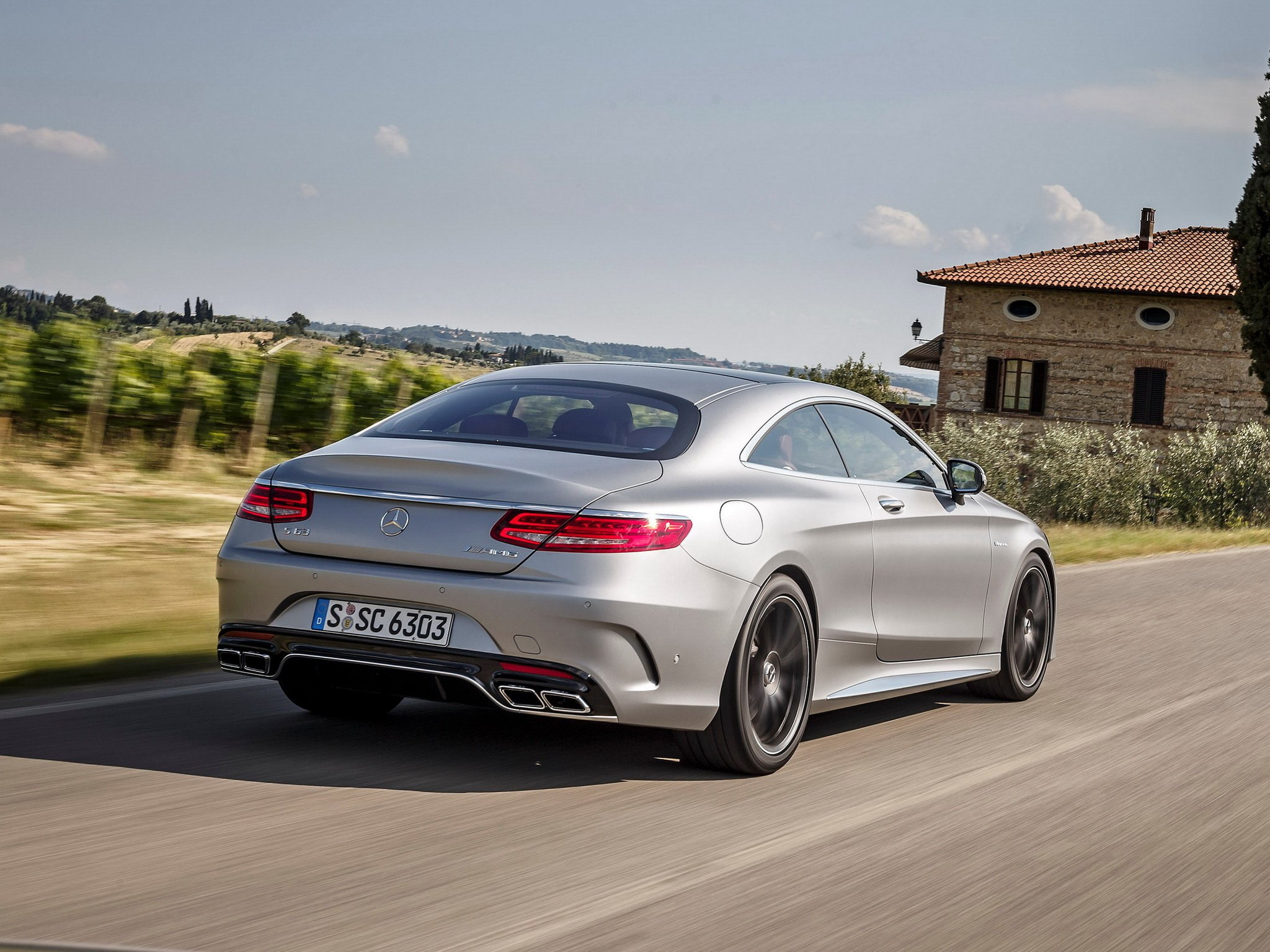 mercedes benz, 1080P, amg, coupe, s63, HD Wallpaper