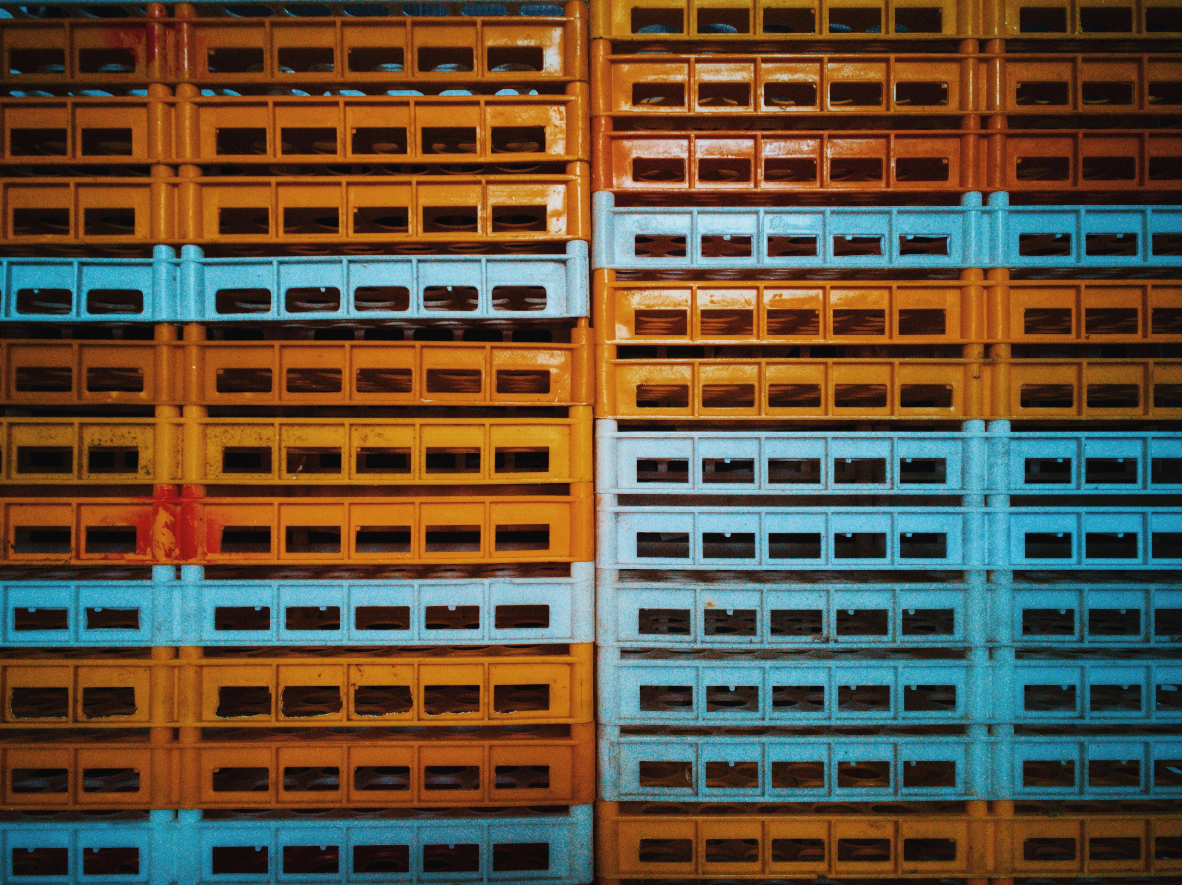 yellow, symbol, pattern, box, transportation, backgrounds, school bus, locker, architecture, no people, container, built structure, garage, bus, double decker bus, HD Wallpaper