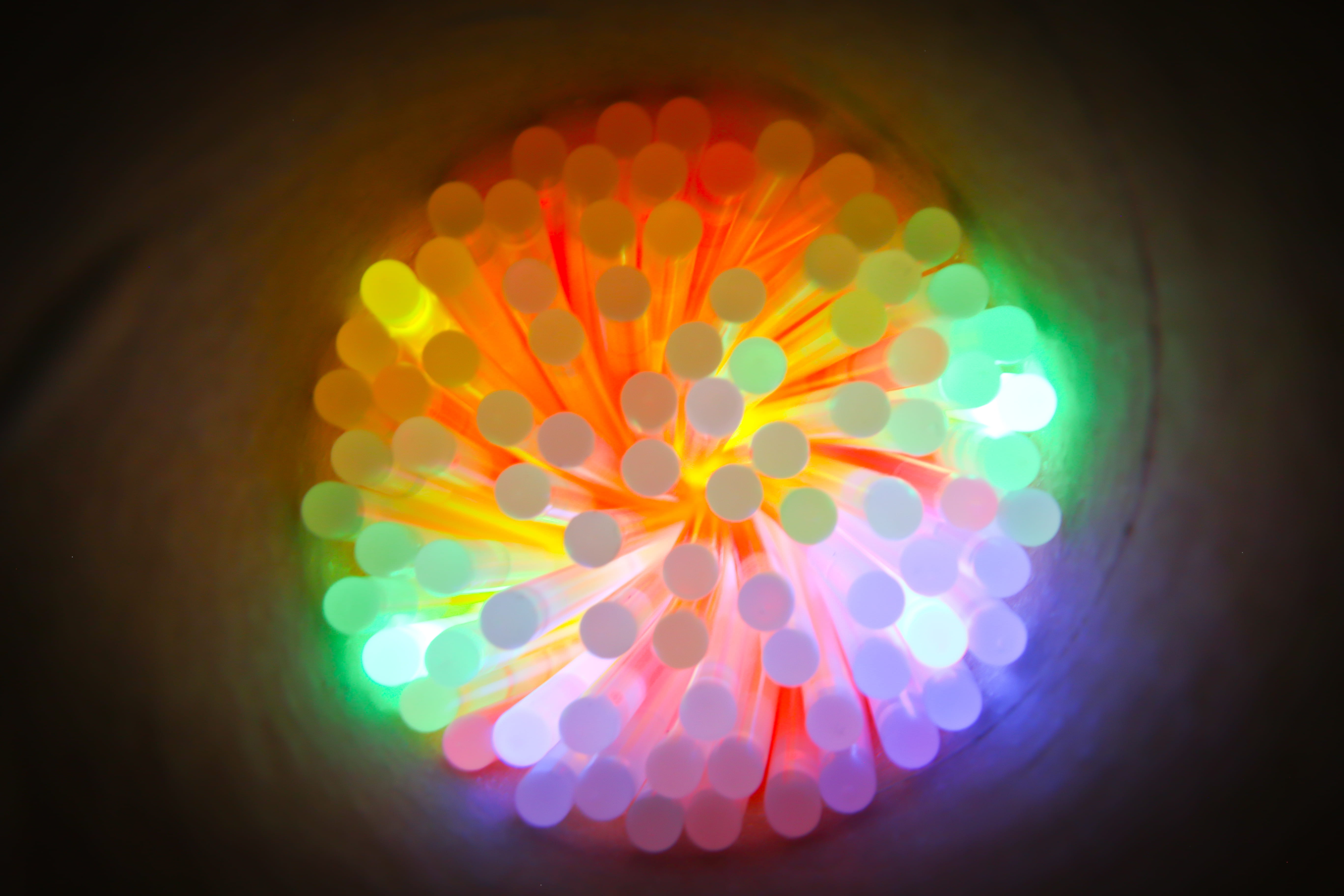 5K, concentric, defocused, glow, south africa, design, studio shot, abstract, pattern, sticks, psychedelic, abstract backgrounds, indoors, lighting equipment, HD Wallpaper