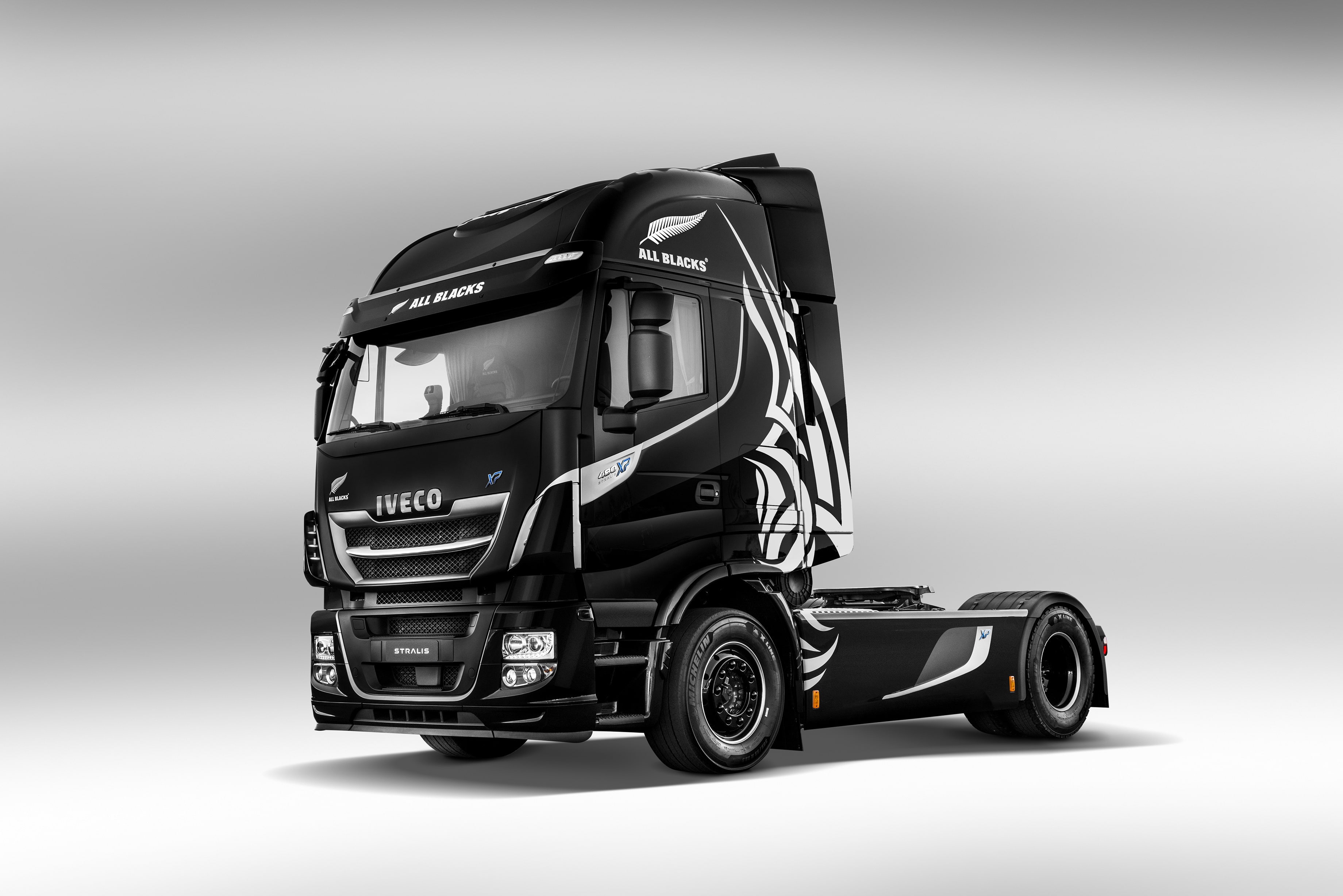 2K, truck, blacks, 480xp, 2016, all, emotional, iveco, stralis, HD Wallpaper