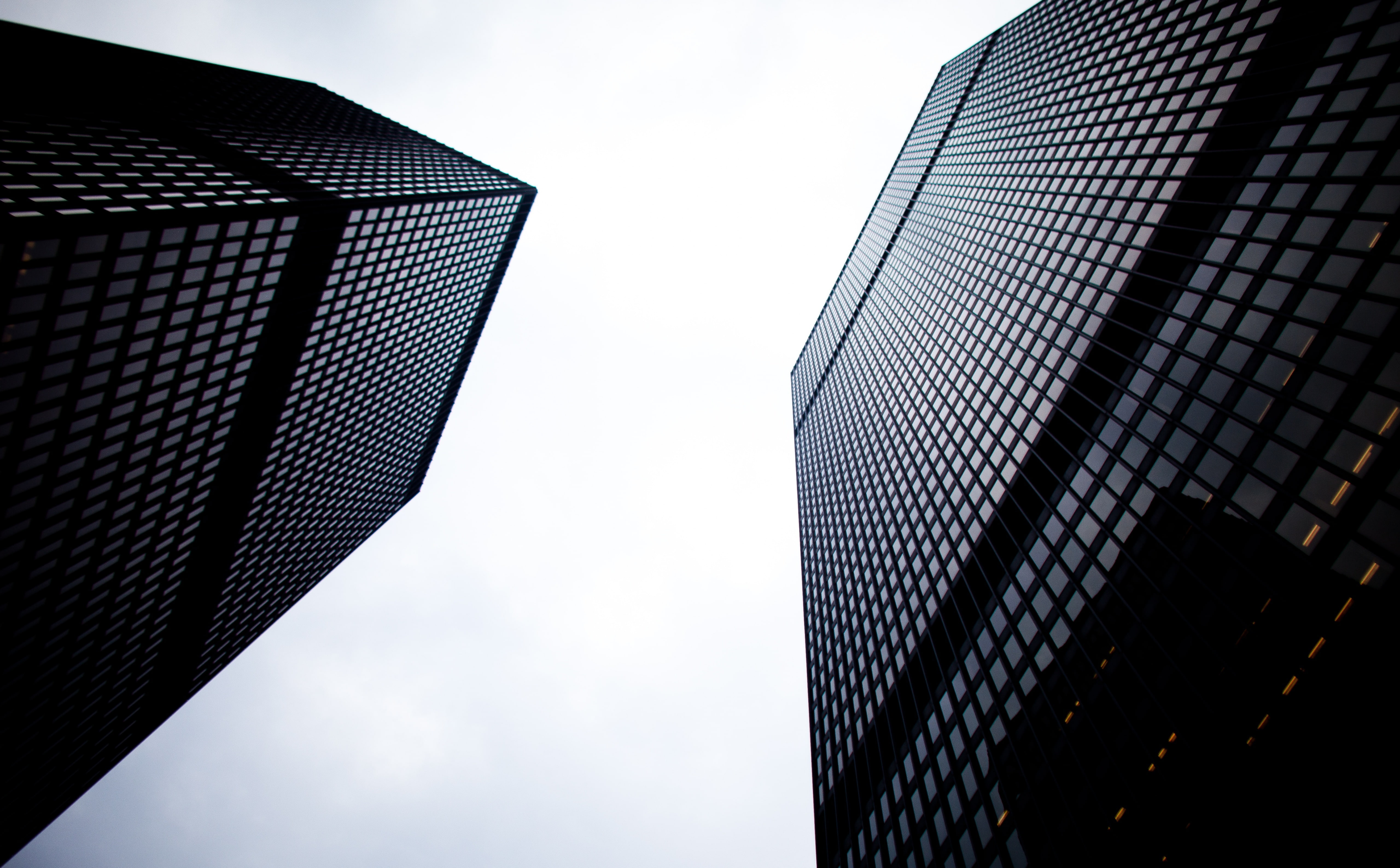 ludwig, built structure, see, toronto0810buzz, black, building exterior, business, city, Canada, Mies, high, accept, day, building, financial district, HD Wallpaper