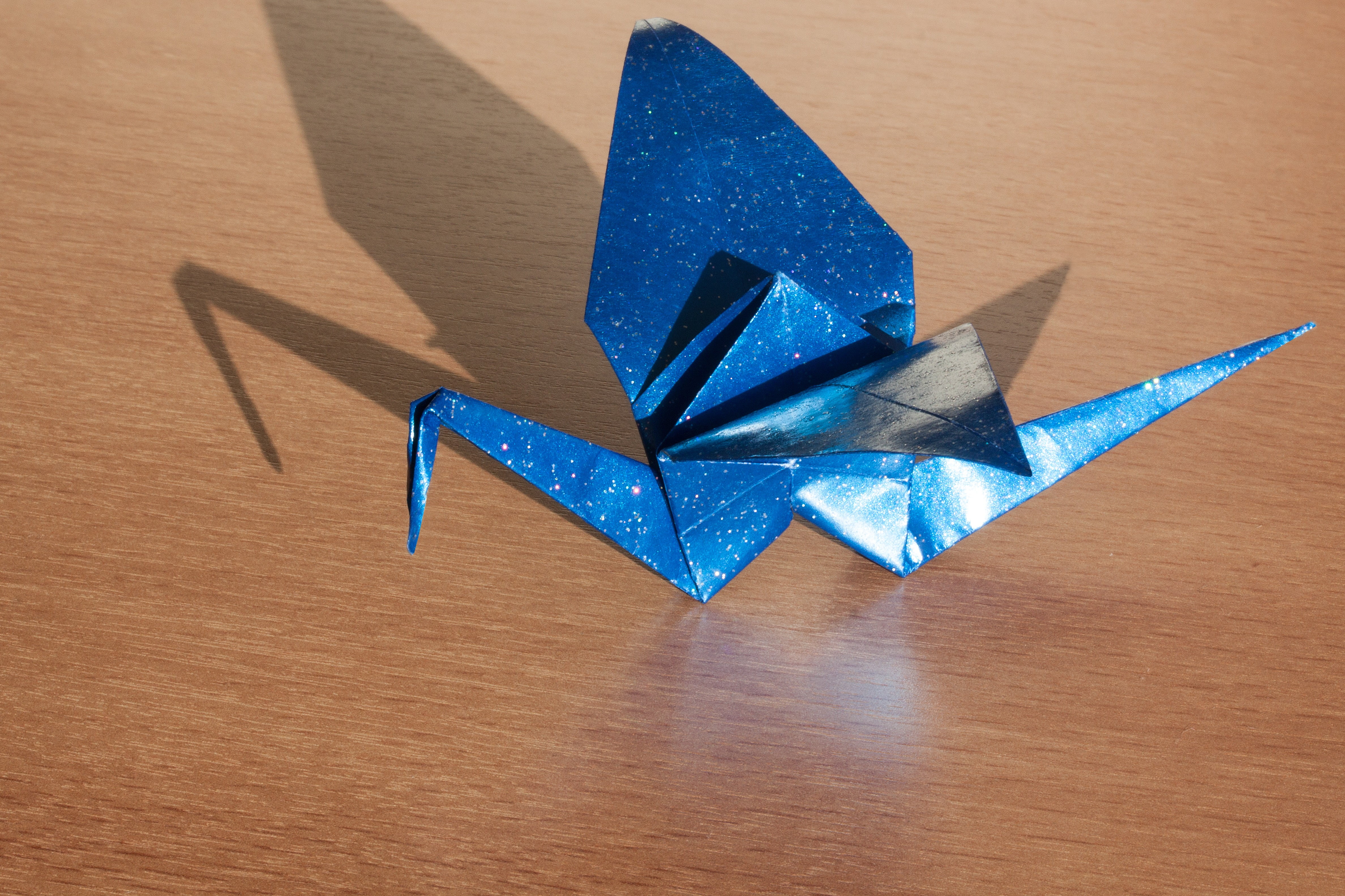 still life, origami, craft product, mother of pearl paper, table, art and craft, craft, geometric body, reflective, 3 dimensional, 4K, high angle view, HD Wallpaper