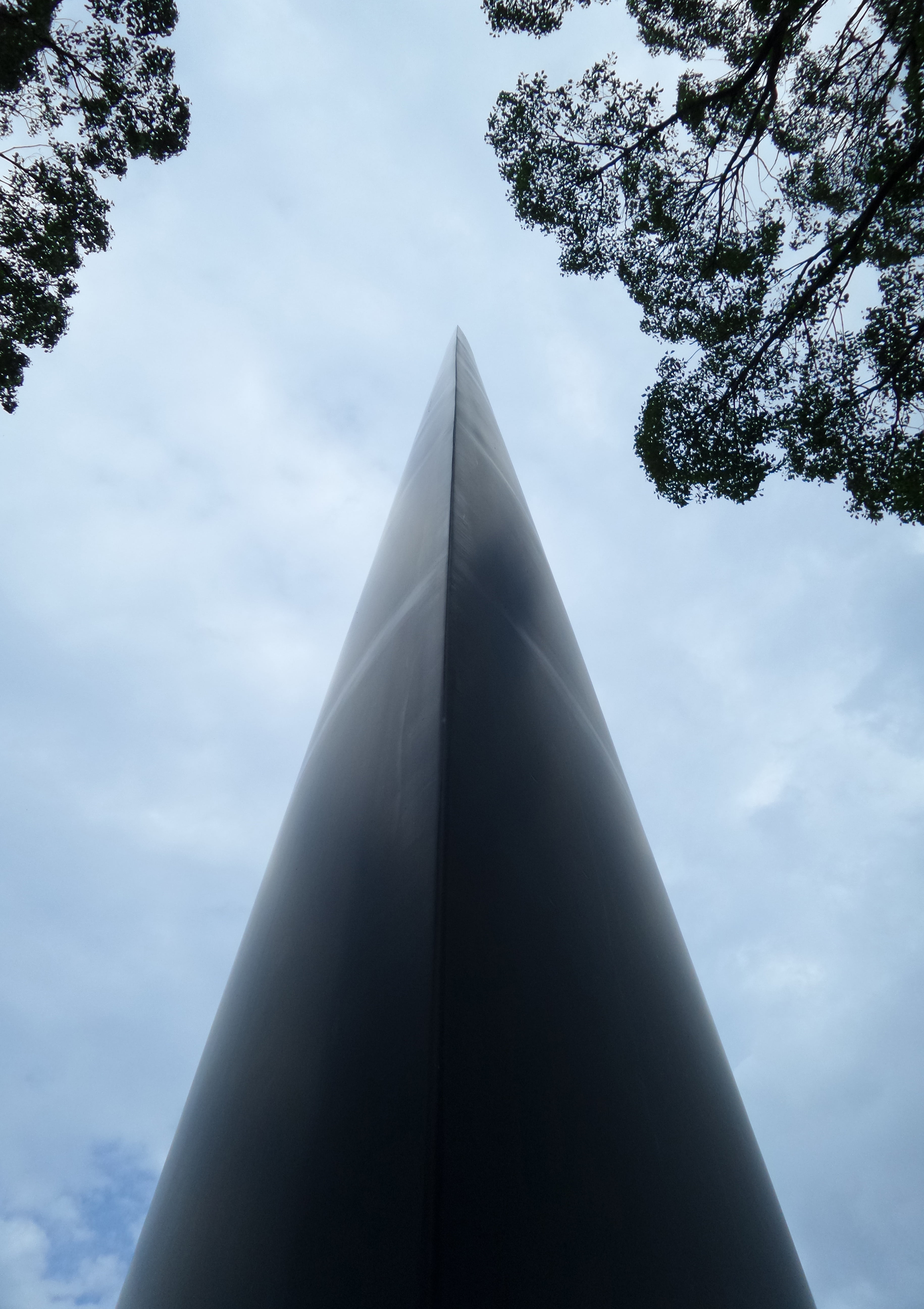 nature, outdoors, sculpture, directly below, low angle view, tokyo, tower, day, chiba, transportation, built structure, tree, trees, building exterior, Phone HD Wallpaper