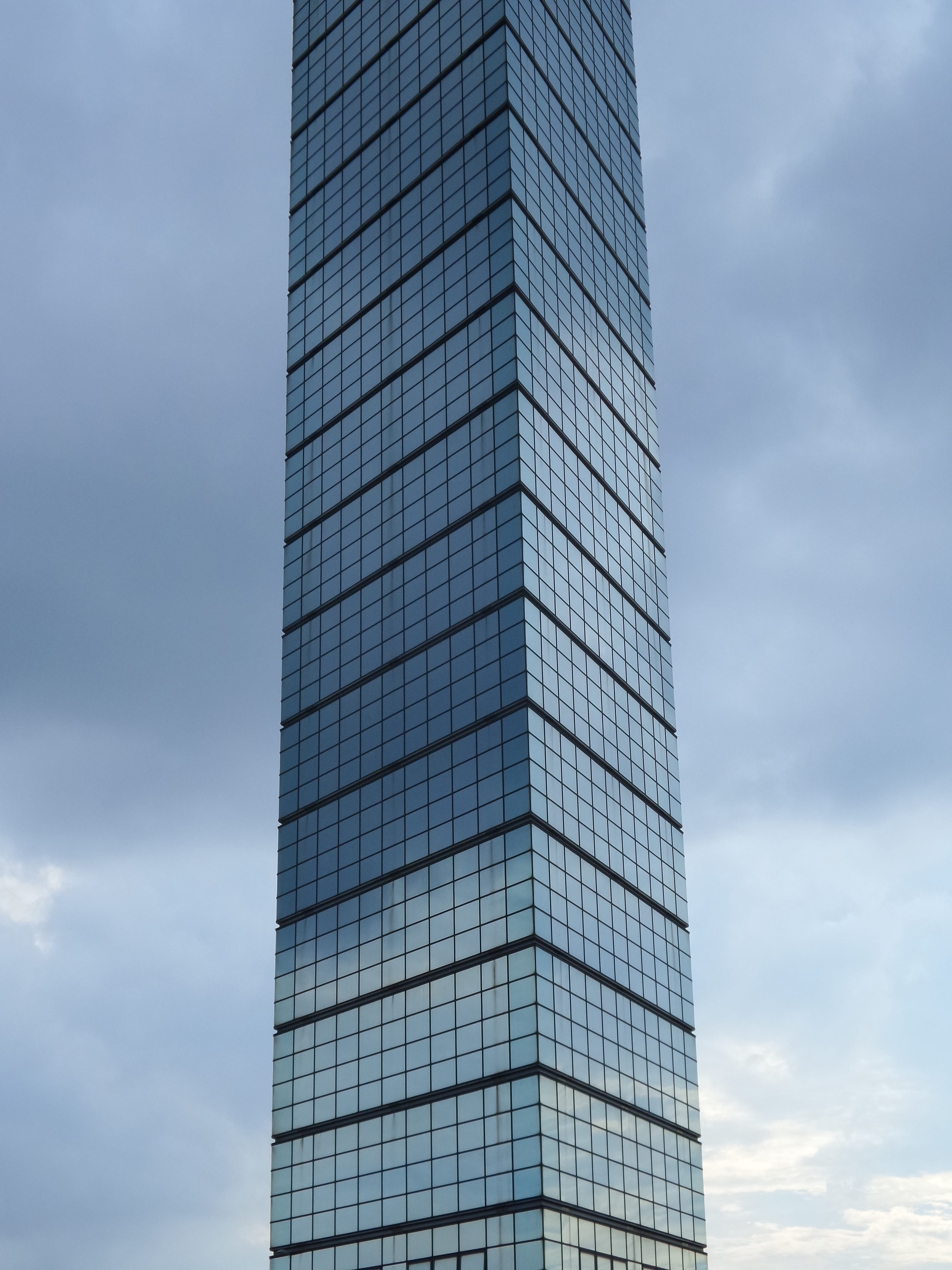 office, skyscraper, tall - high, Tower, day, glass - material, office building exterior, low angle view, city, infinite, 5K, building exterior, Chiba, Phone HD Wallpaper