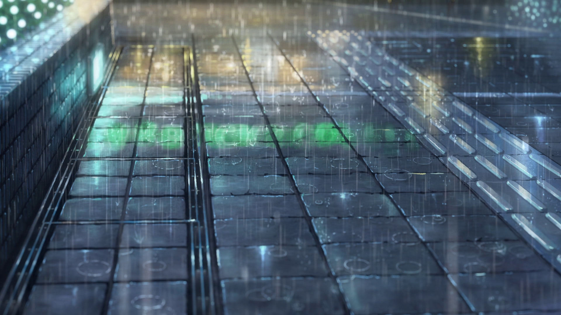 realistic, Your Name, Kimi no Na Wa, rain, building, cityscape, street, 1080P, sidewalks, HD Wallpaper