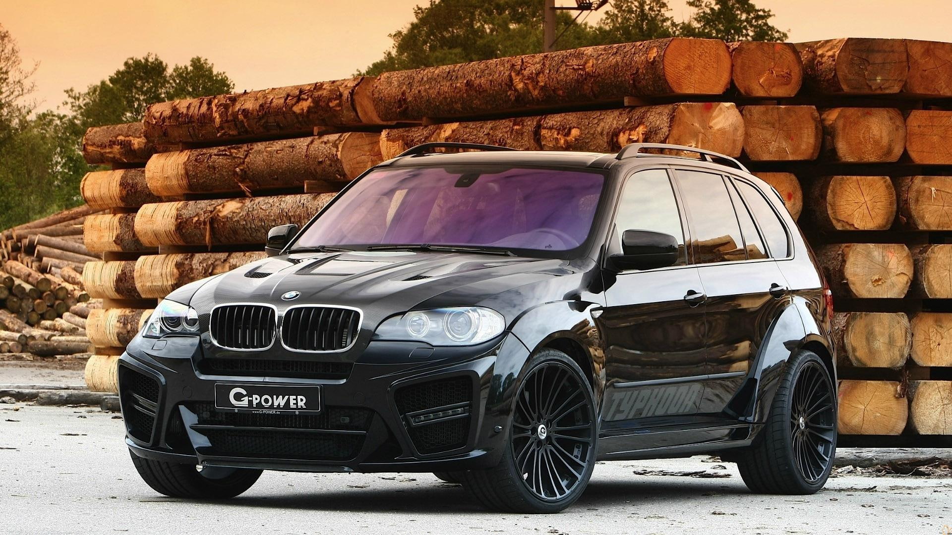 hatcback, bmw x5, power, cars, g, black, bmw, 1080P, x, 1920x1080, g-power, door, HD Wallpaper