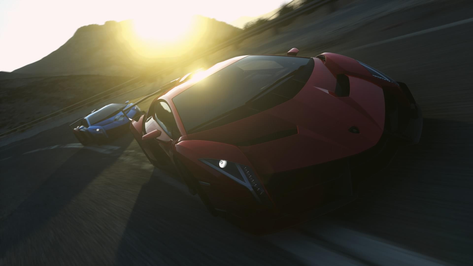 Driveclub, video games, 1080P, Lamborghini, Lamborghini Veneno, HD Wallpaper