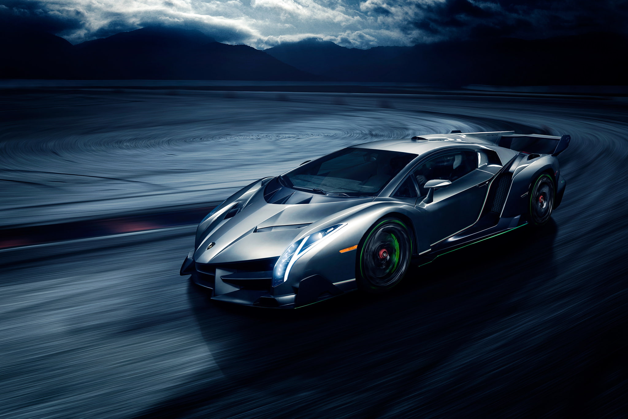 Lamborghini Veneno, 1080P, Lamborghini, Supercar, HD Wallpaper