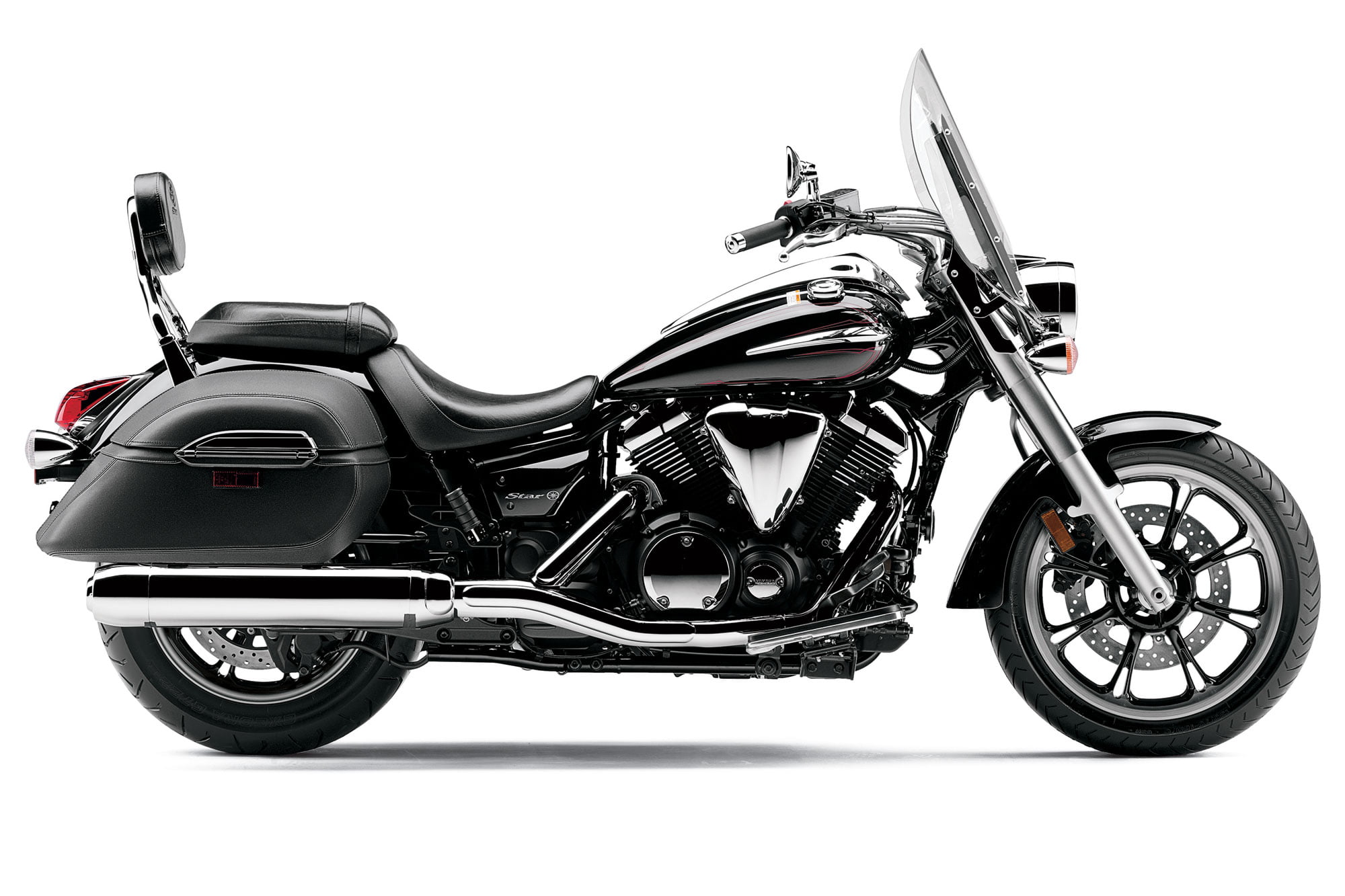 scooter, close-up, motorcycle, aggression, v star, wheel, cut out, day, 950, leather, stationary, land vehicle, sky, single object, 1080P, steel, no people, HD Wallpaper