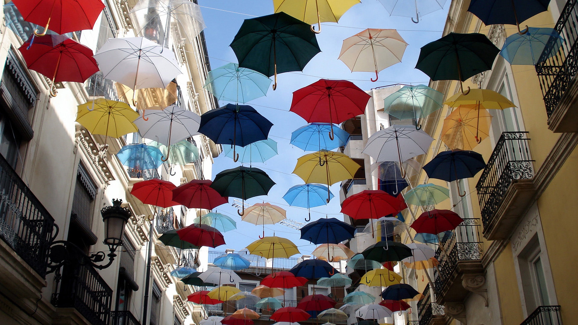 shelter, sky, life, balloon, tent, 1080P, design, HD Wallpaper