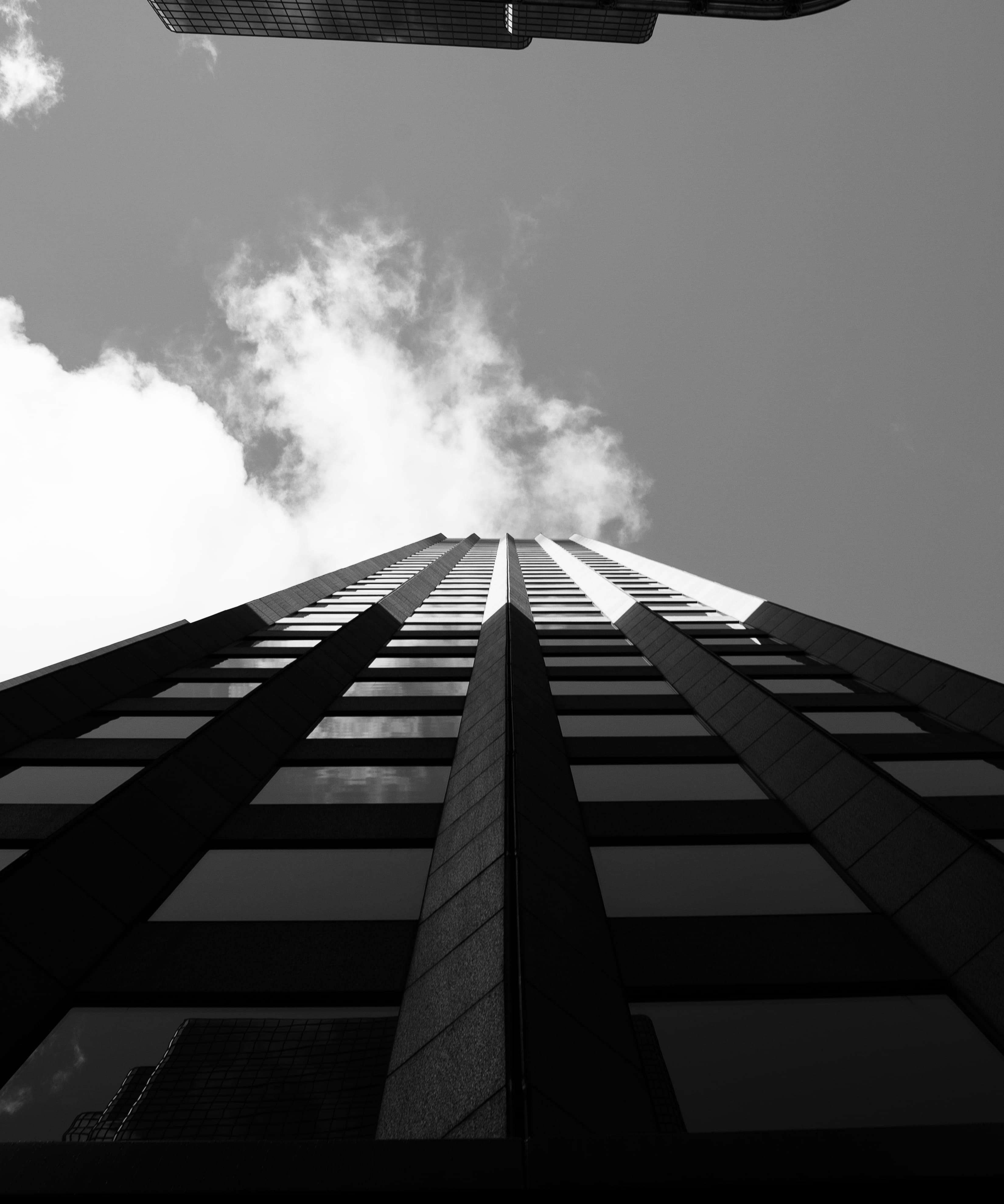 building, low angle view, smoke - physical structure, united states, skyscrapper, city, boston, diminishing perspective, building exterior, day, built structure, Phone HD Wallpaper