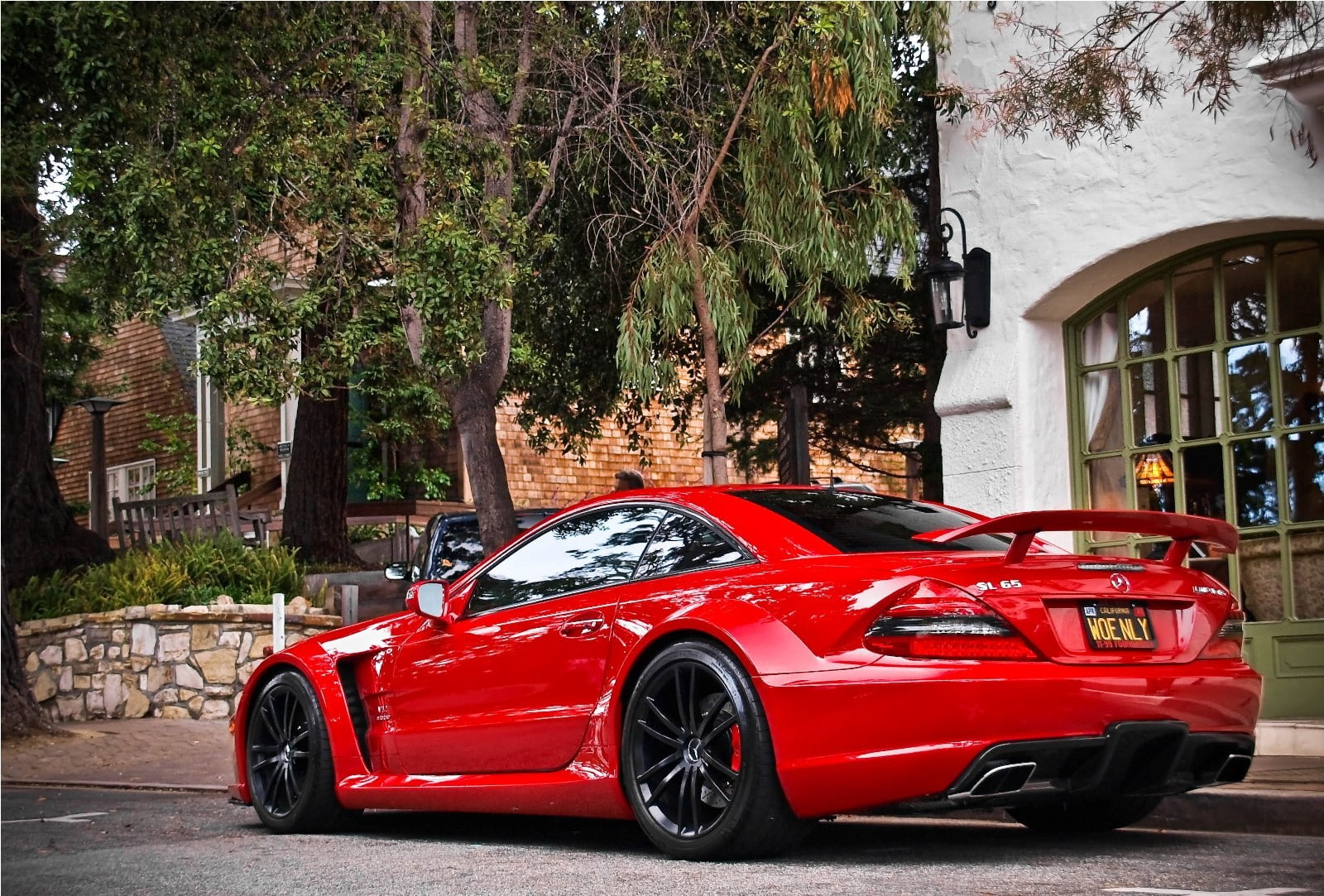art, x, cars, tuning, mercedes, amg, series, 720P, hd, black, sl, HD Wallpaper