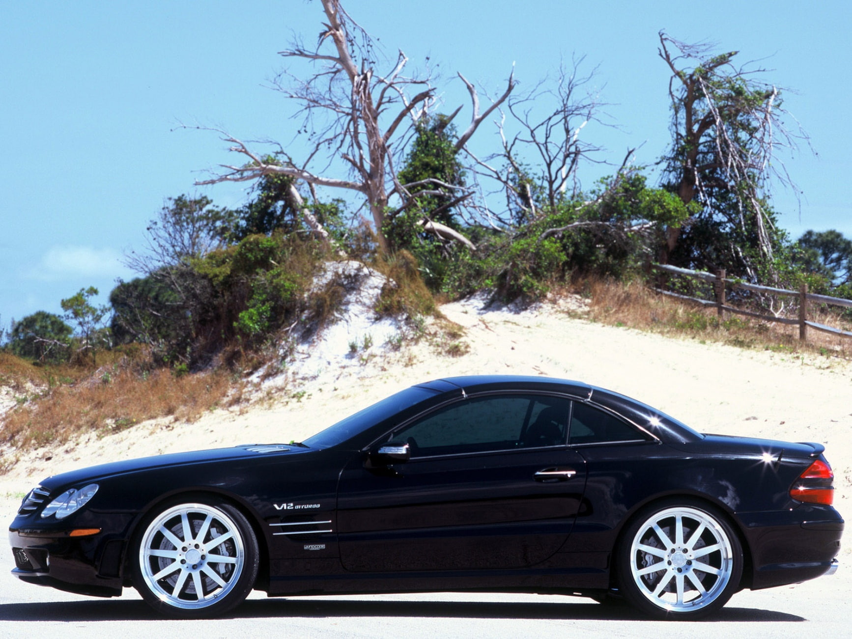 r230, tuning, amg, 2004, supercars, benz, sl65, mercedes, 720P, supercar, HD Wallpaper