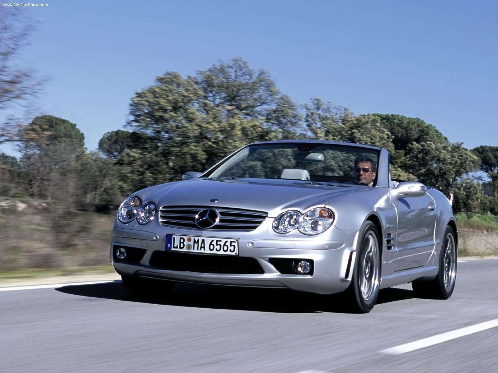 2004, r230, sl65, amg, mercedes-benz, 720P, HD Wallpaper