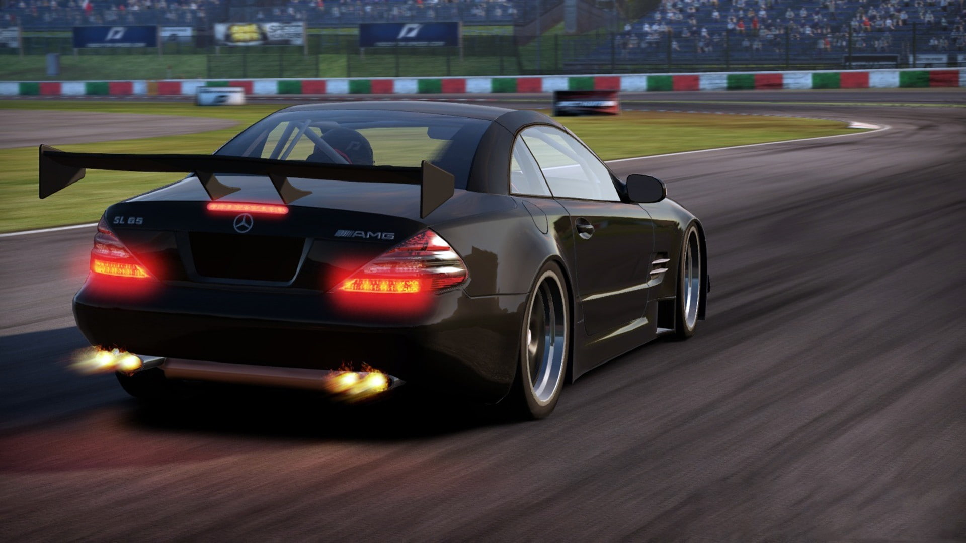 shift, mercedes, sl65, cars, video, speed, 1080P, games, benz, amg, unleashed, HD Wallpaper