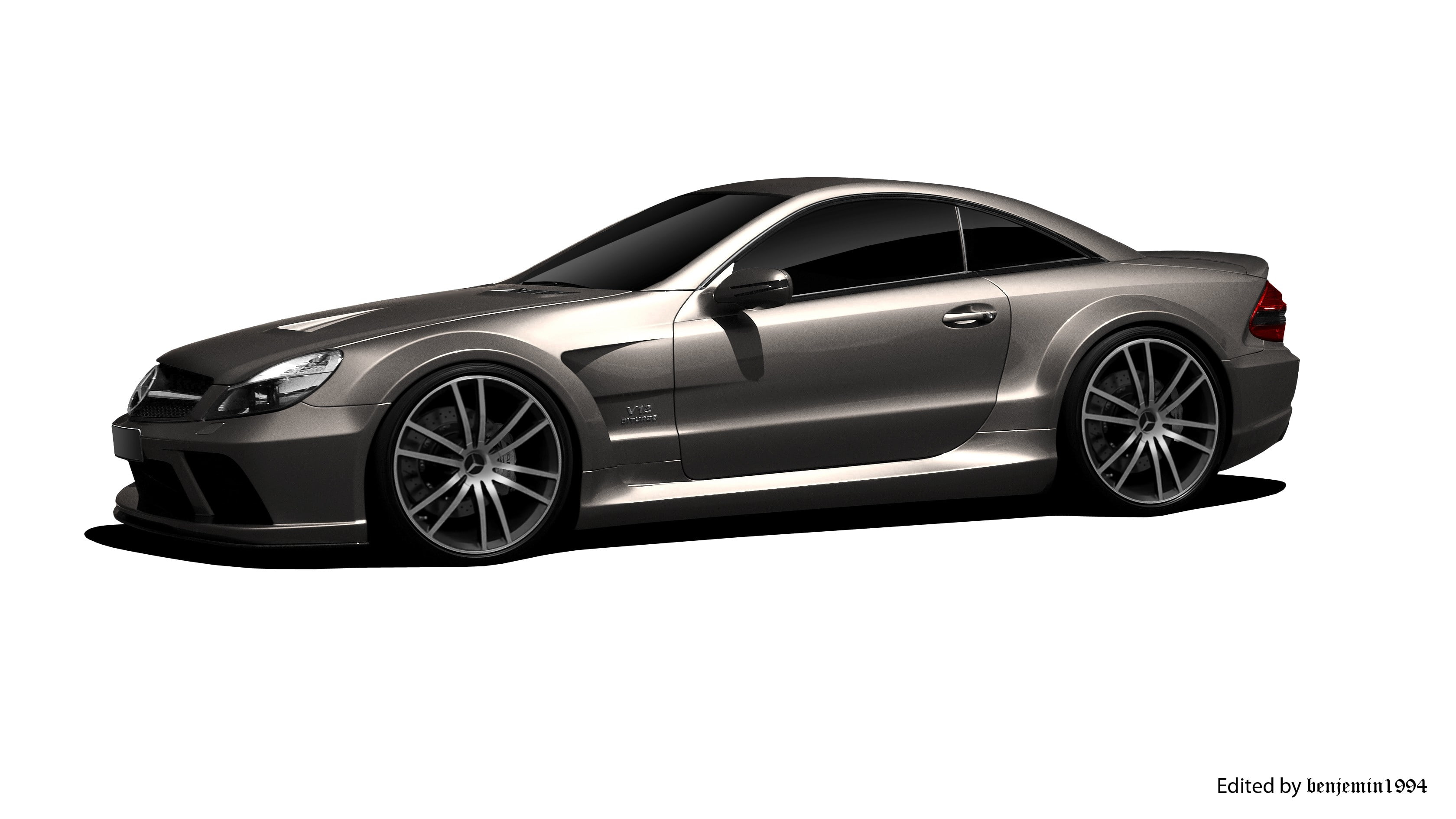 hd, benz, 2K, sl, x, AMG, cars, photomanipulation, art, mercedes, HD Wallpaper