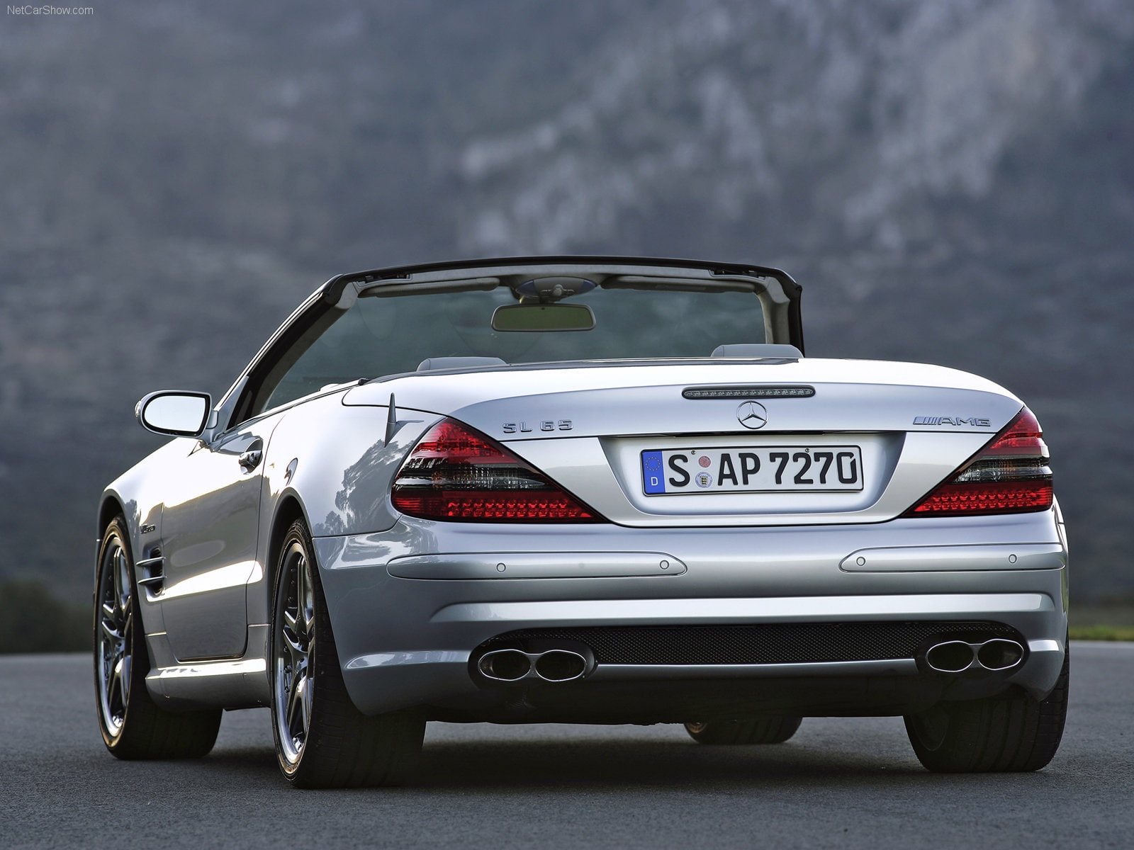 amg, mercedes-benz, 720P, r230, 2006, HD Wallpaper