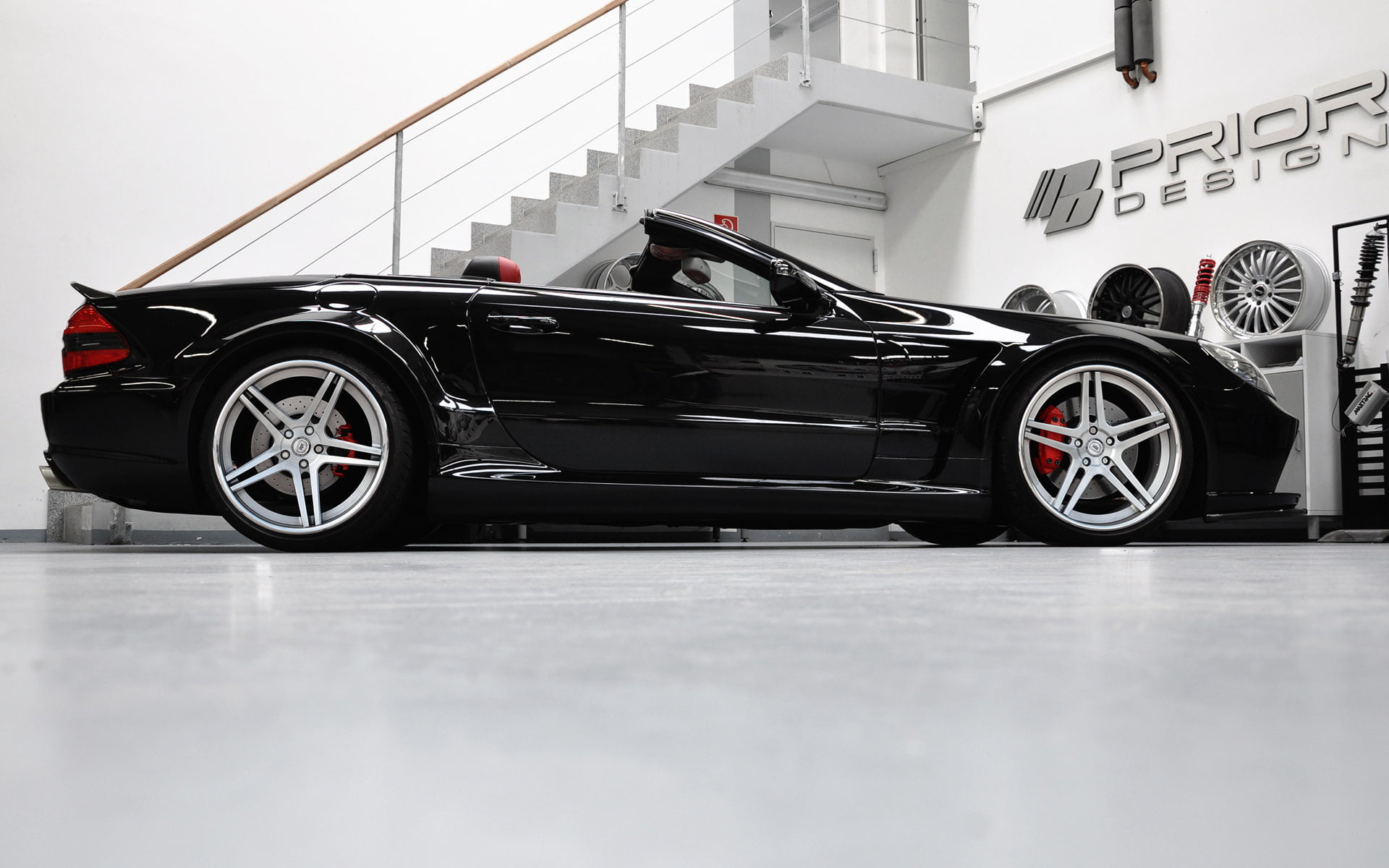 modern, architecture, surface level, s l, technology, prior design, 1080P, motor vehicle, car, 2011, sport, land vehicle, built structure, wheel, wealth, HD Wallpaper