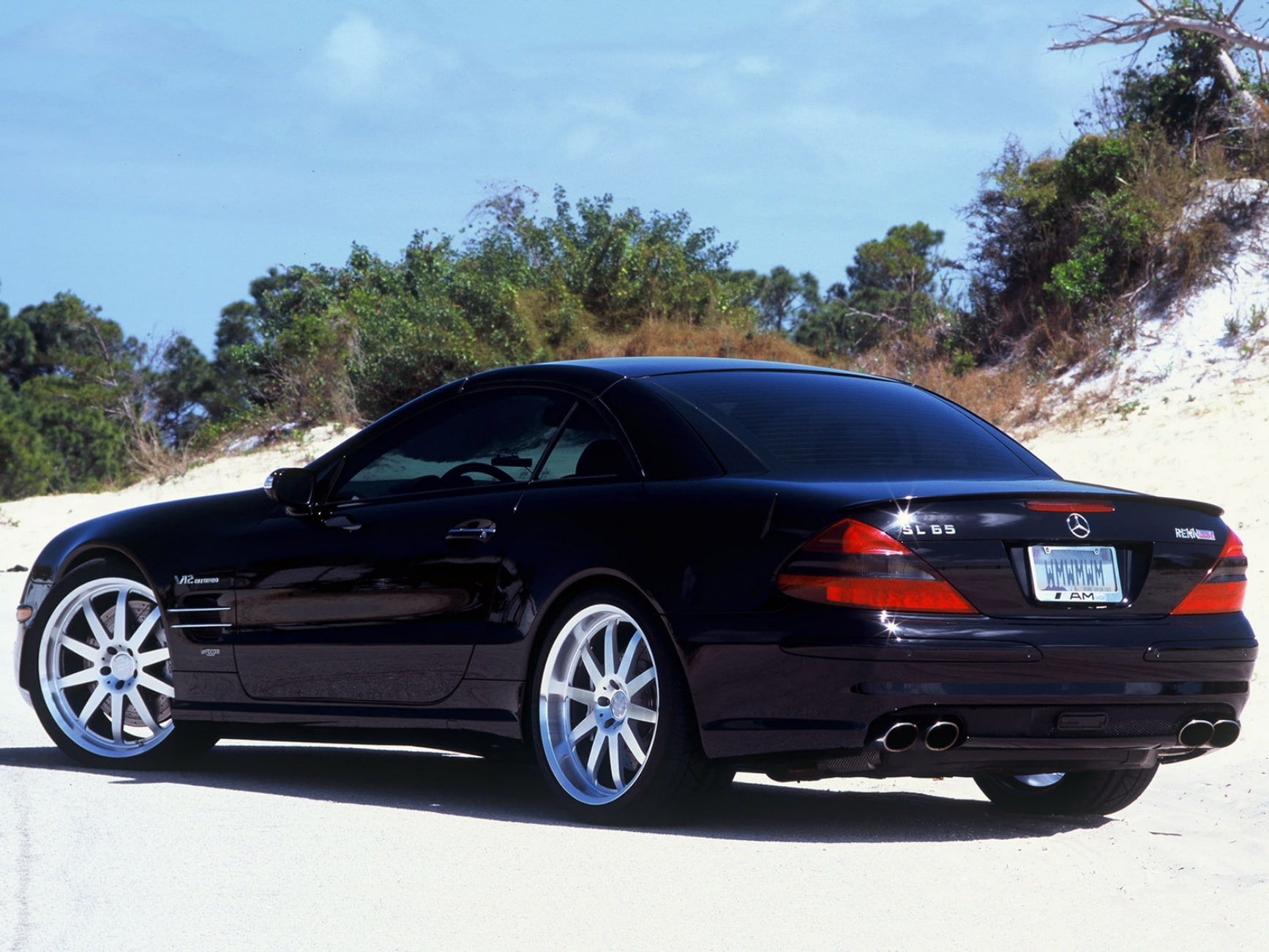 benz, tuning, mercedes, r230, 720P, amg, sl65, supercars, supercar, 2004, HD Wallpaper
