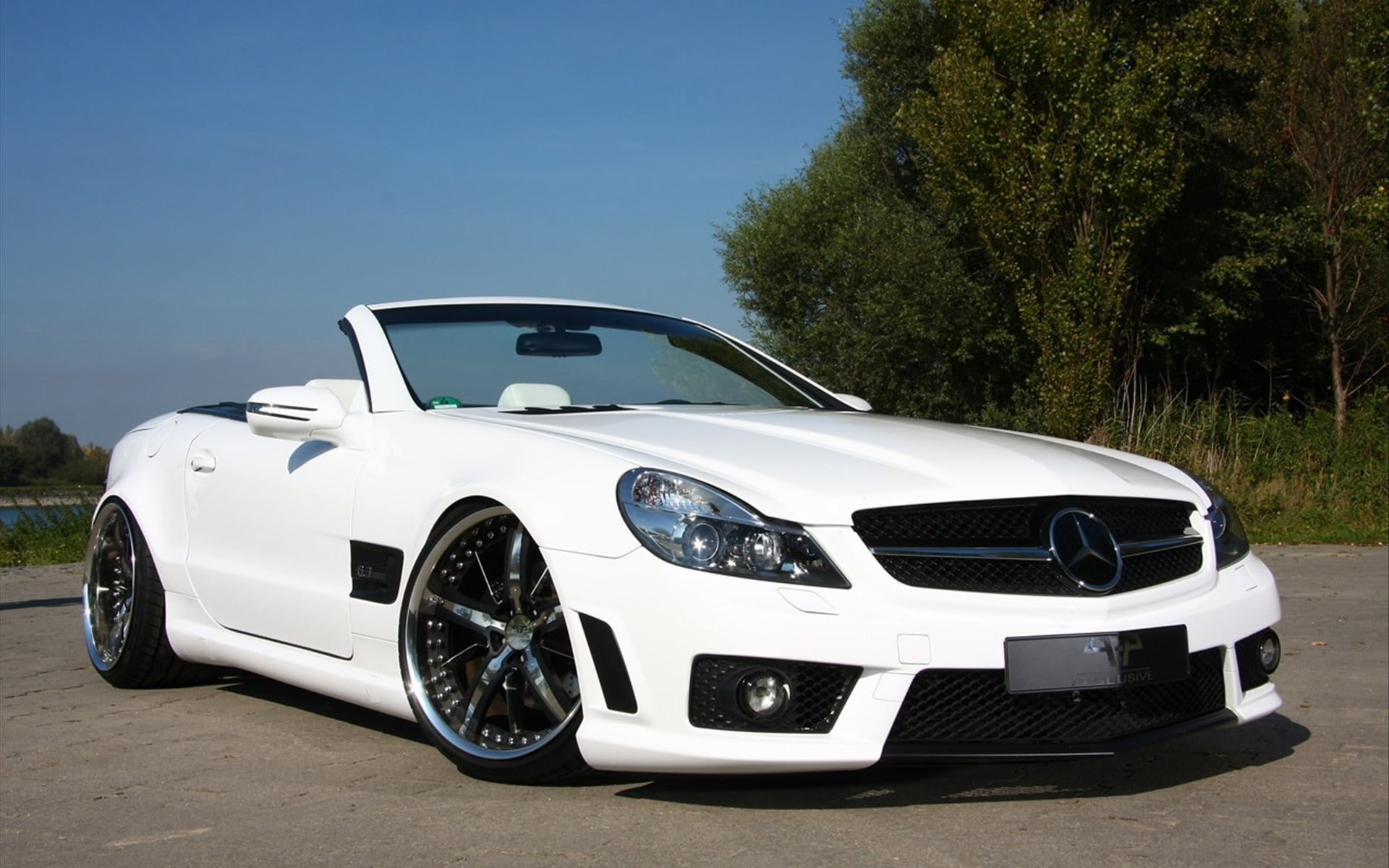 wheels, series, cars, art, amg, 1080P, sl, tuning, black, hd, x, mercedesbenz, cabrio, mercedes, HD Wallpaper