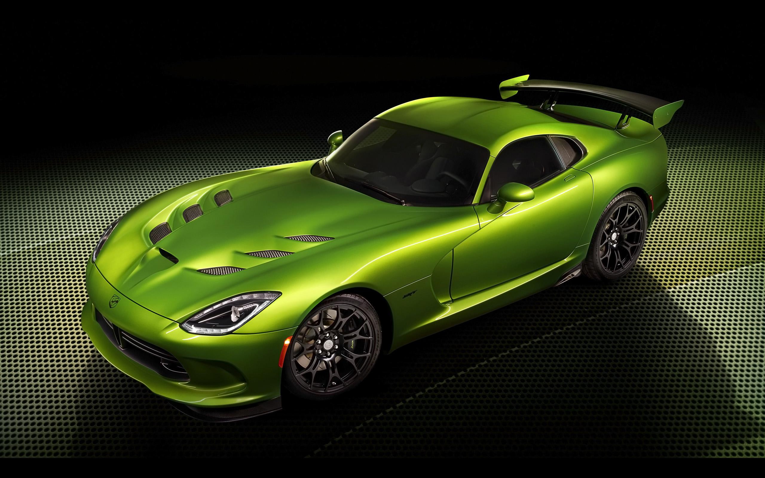 dodge, srt, other cars, stryker, cars, green, 2K, viper, 2014, HD Wallpaper