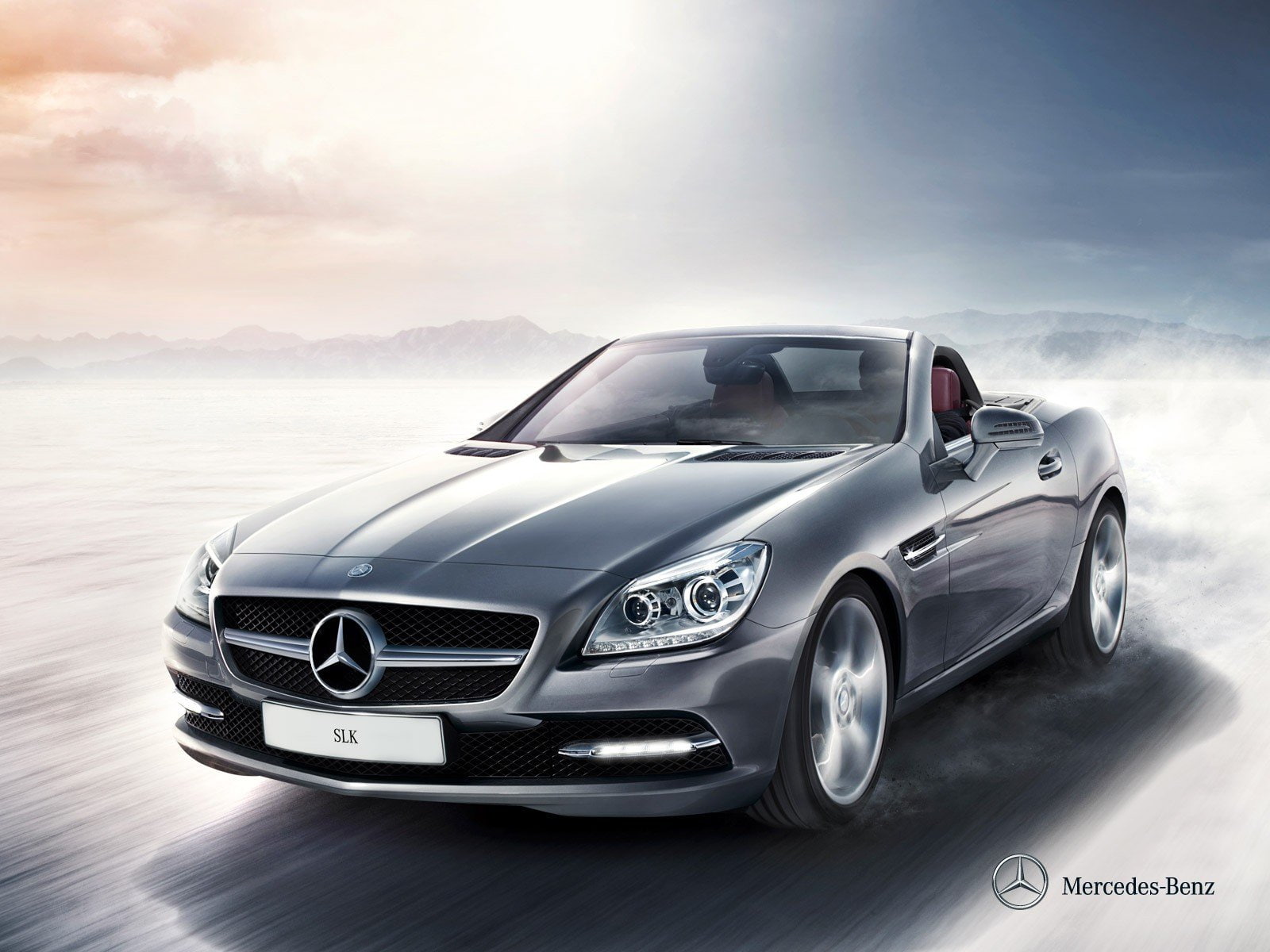 mercedes benz, slk class, cars, 720P, convertible, HD Wallpaper