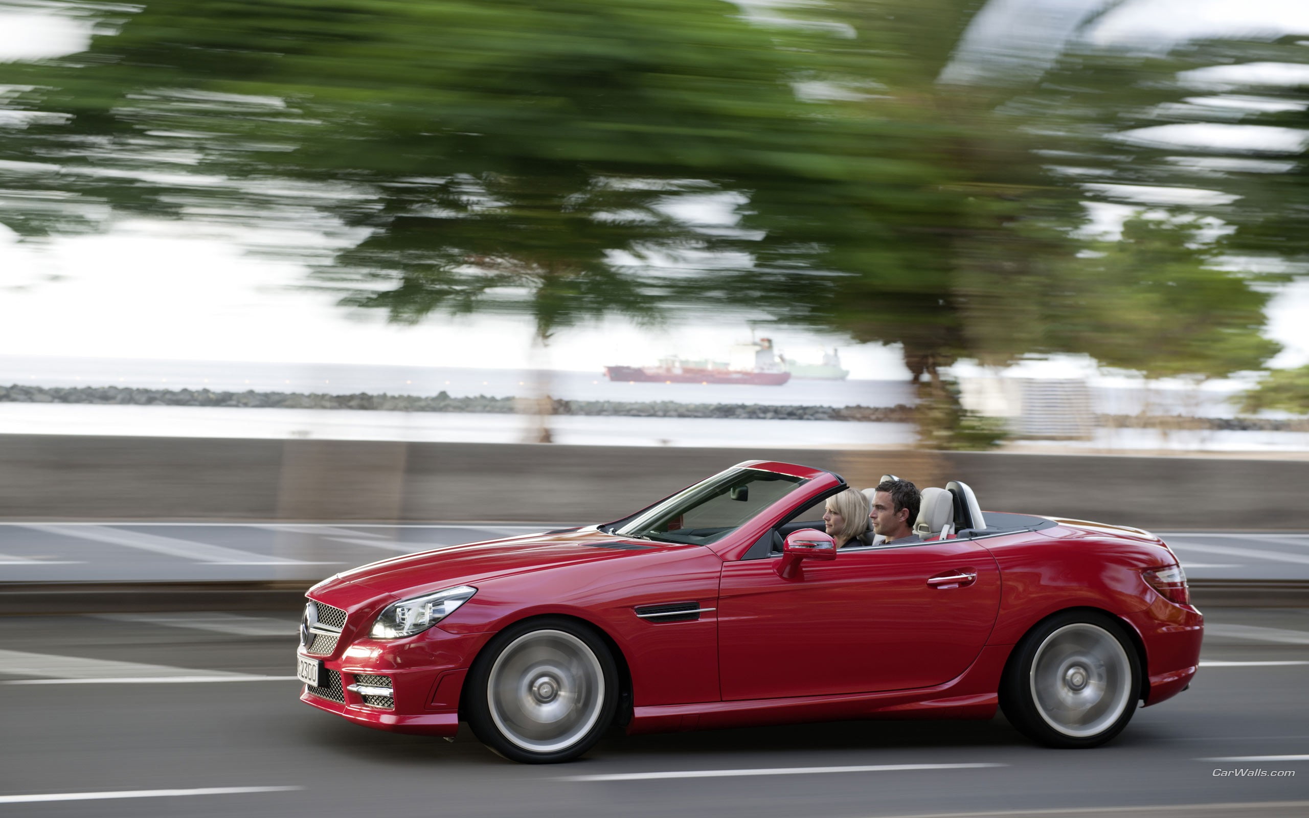 cars, mercedes benz, 2K, slk class, HD Wallpaper