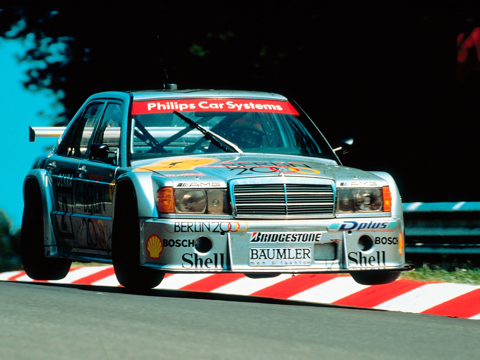 race, 1993, dtm, benz, 720P, amg, w201, 190, i i, evolution, mercedes, racing, HD Wallpaper