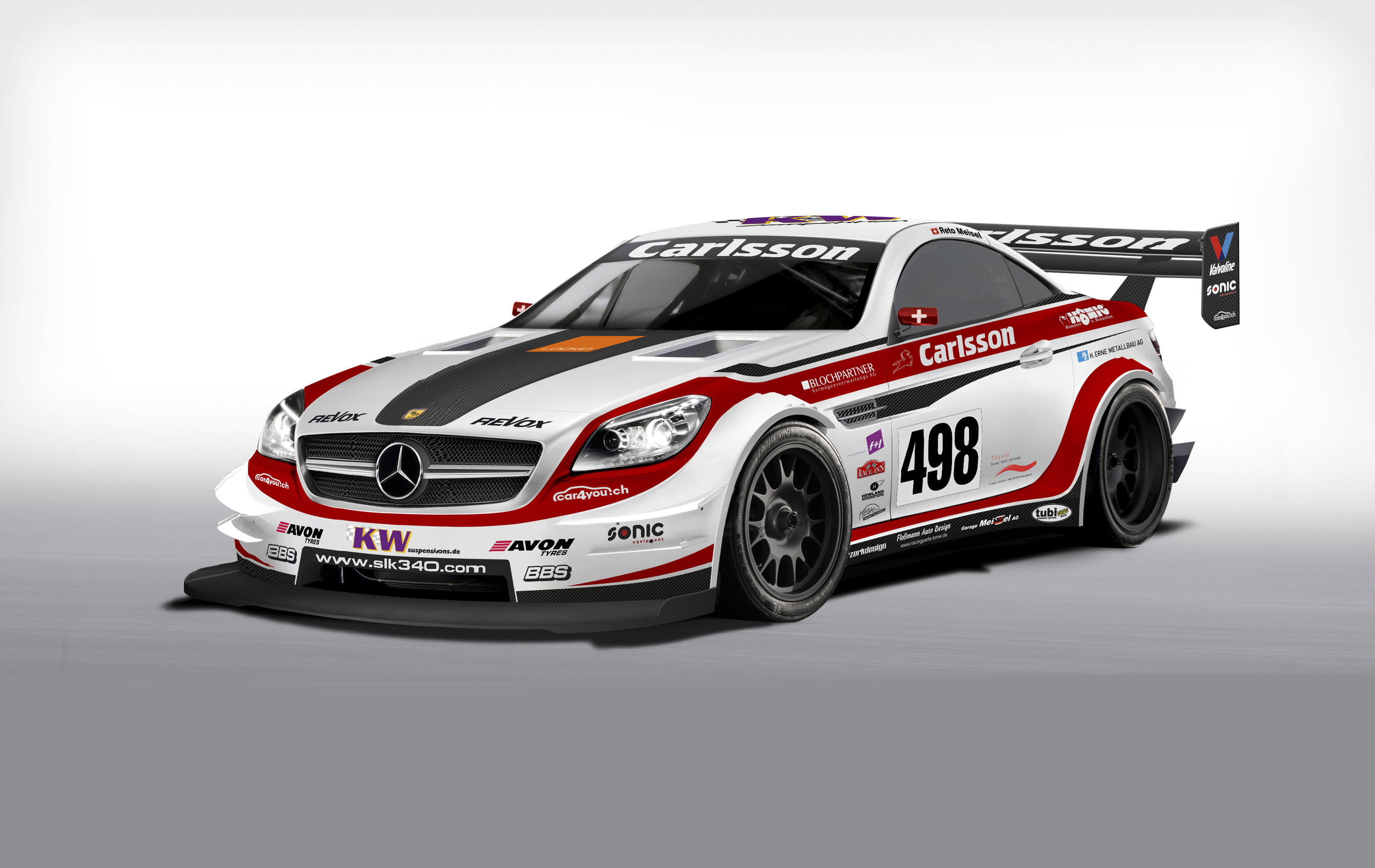 red, racecar, motor vehicle, motion, racing, number, sports car, copy space, 2013, mode of transportation, competition, track and field, carlsson, speed, HD Wallpaper