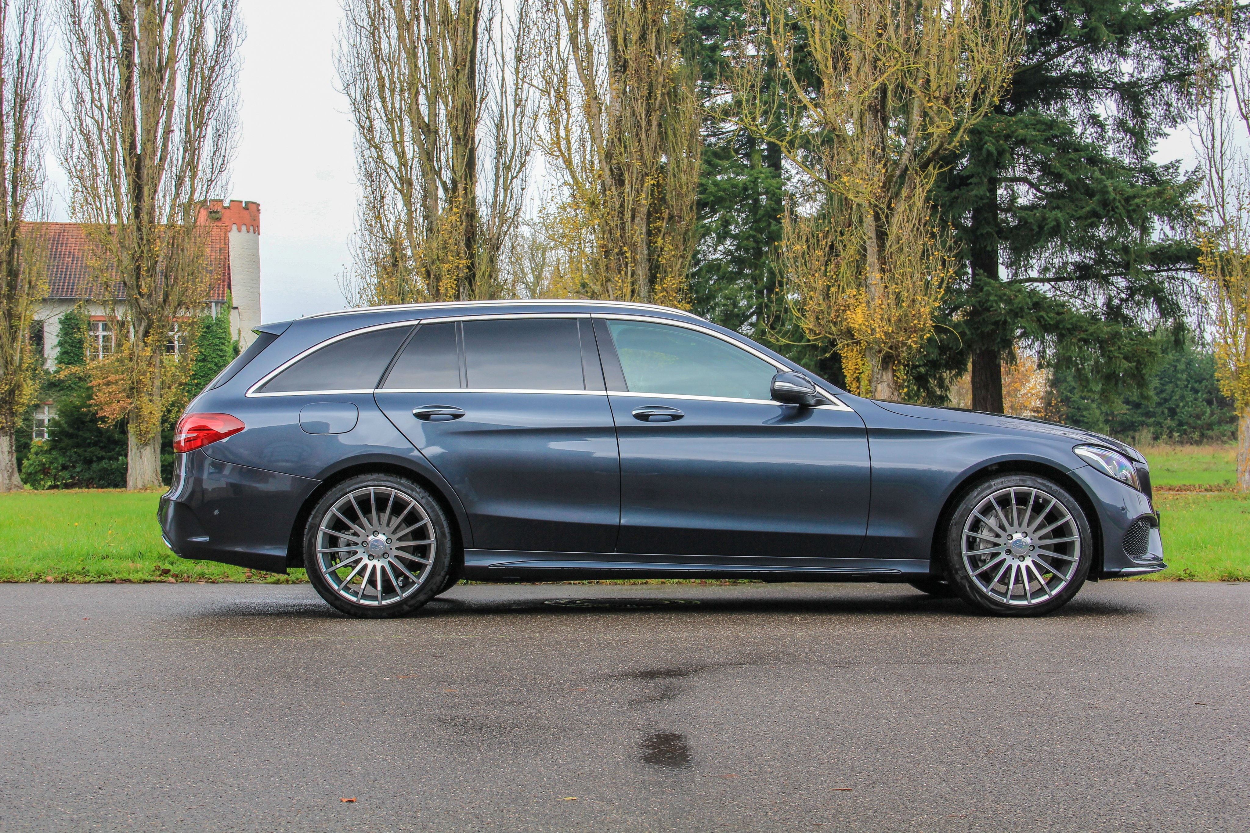 stationwagon, estate, amg, 4K, c-klasse, mercedes, benz, carlsson, line, 2014, HD Wallpaper