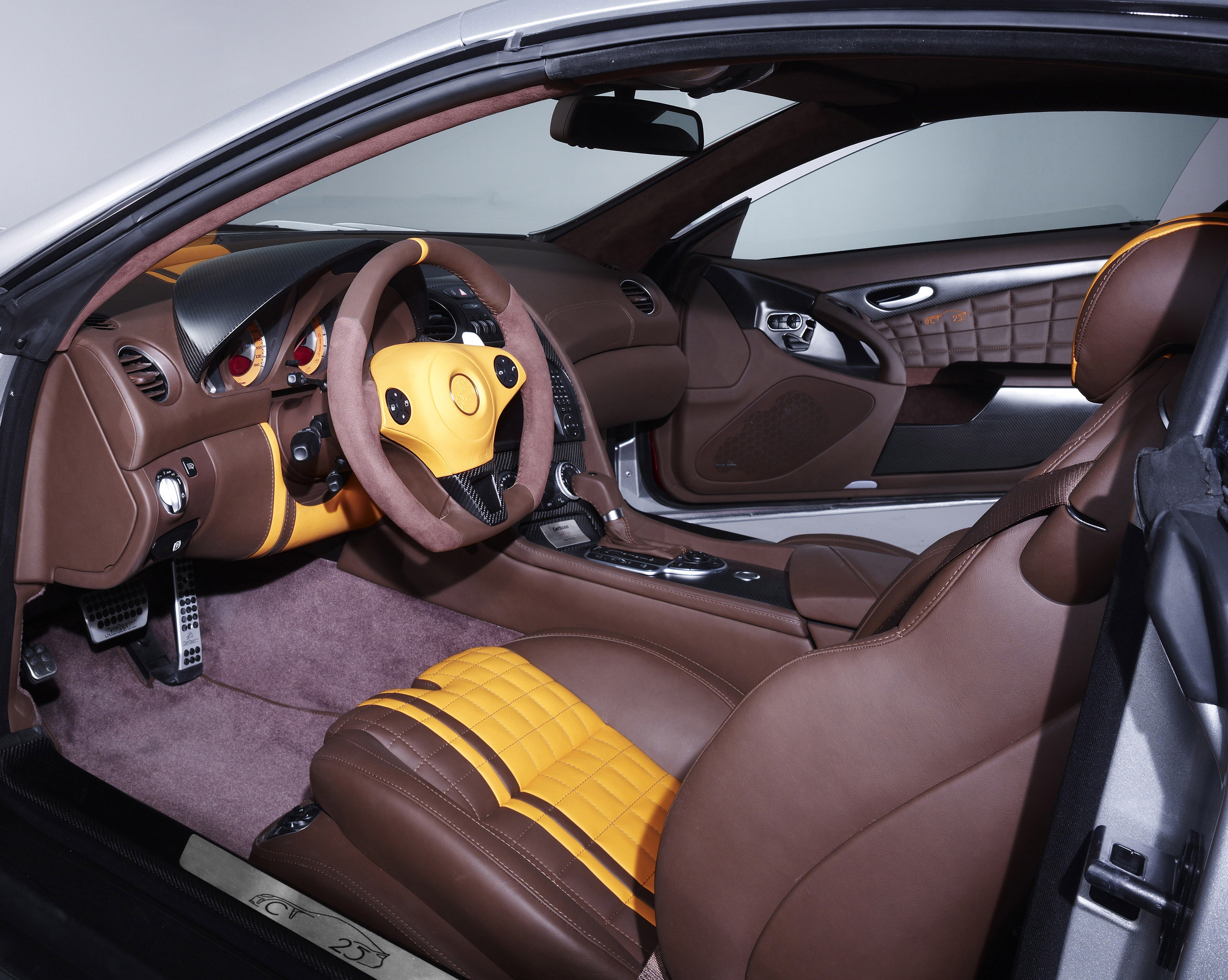 supercars, 2K, mercedes, c25, interior, supercar, benz, 2011, carlsson, HD Wallpaper