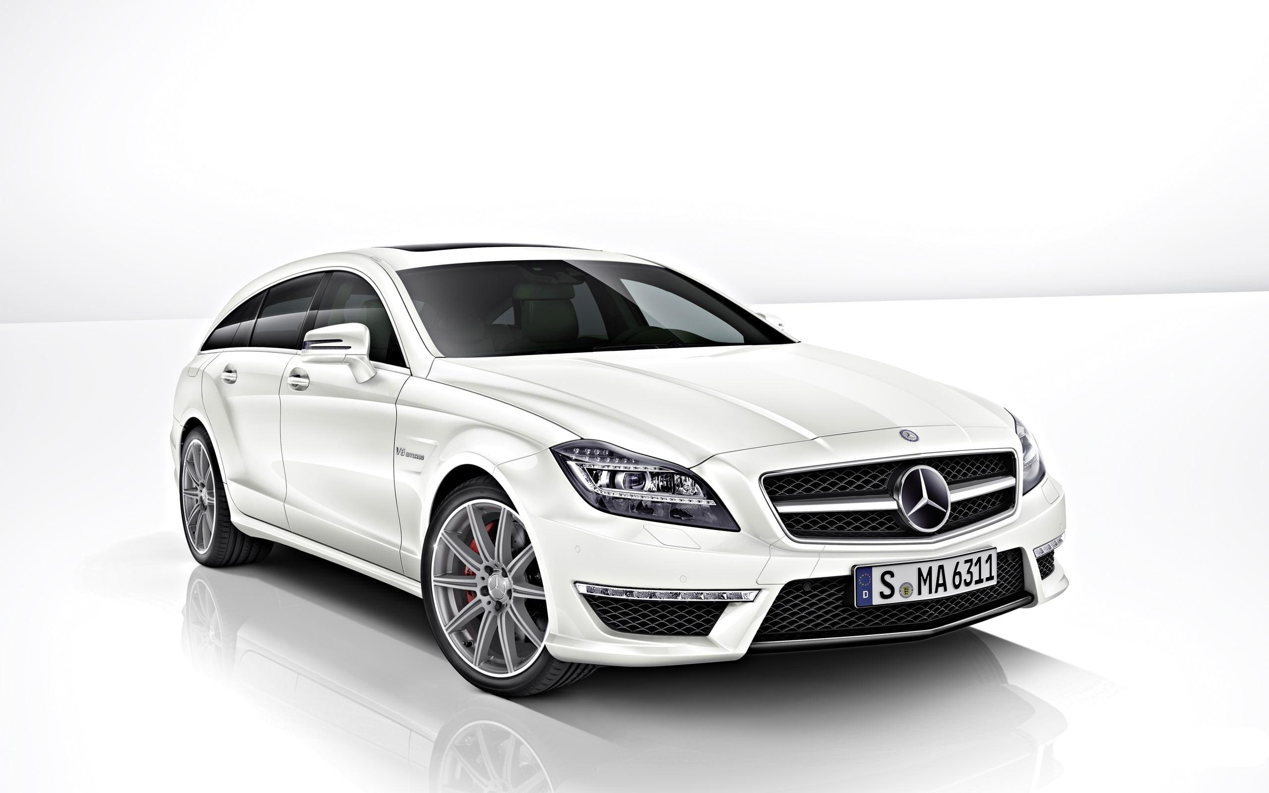cars, mercedes, sedan, 2014, 2K, benz, white, cls, amg, mercedes benz, HD Wallpaper