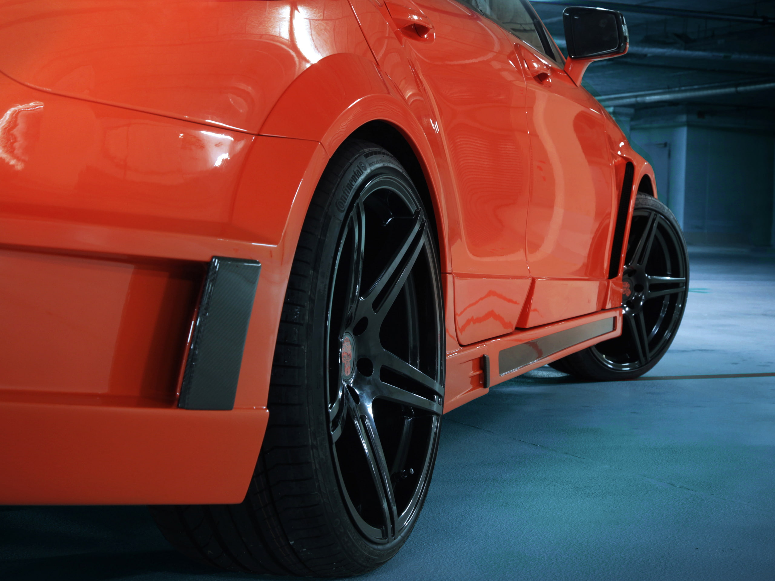 tuning, 2K, car, orange, German Special Customs, GSC, wheel, CLS 63, AMG, Mercedes-Benz, HD Wallpaper