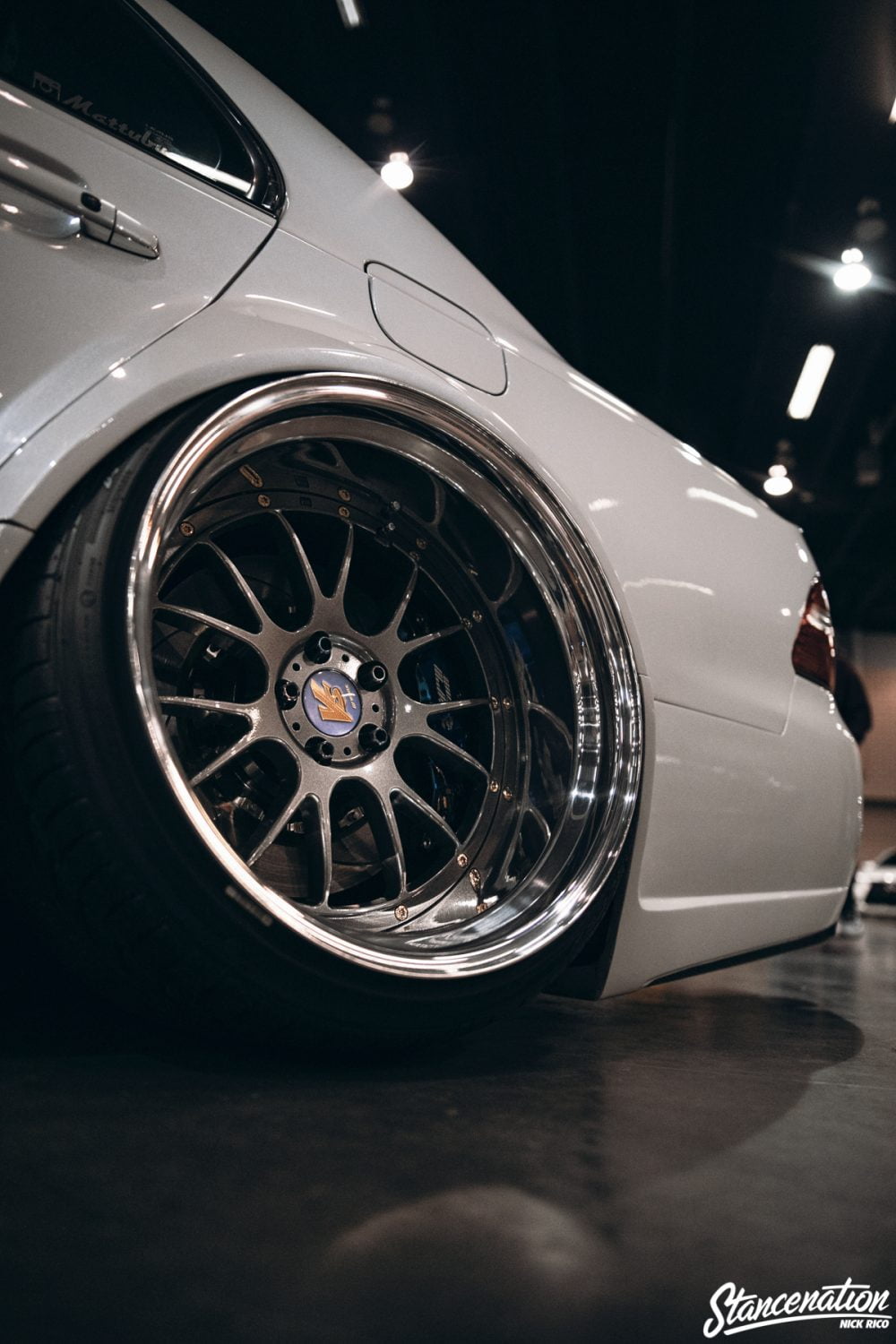 shiny, no people, land vehicle, 720P, night, car, transportation, silver colored, chrome, retail, mode of transportation, wheel, customized, tire, portrait display, Phone HD Wallpaper