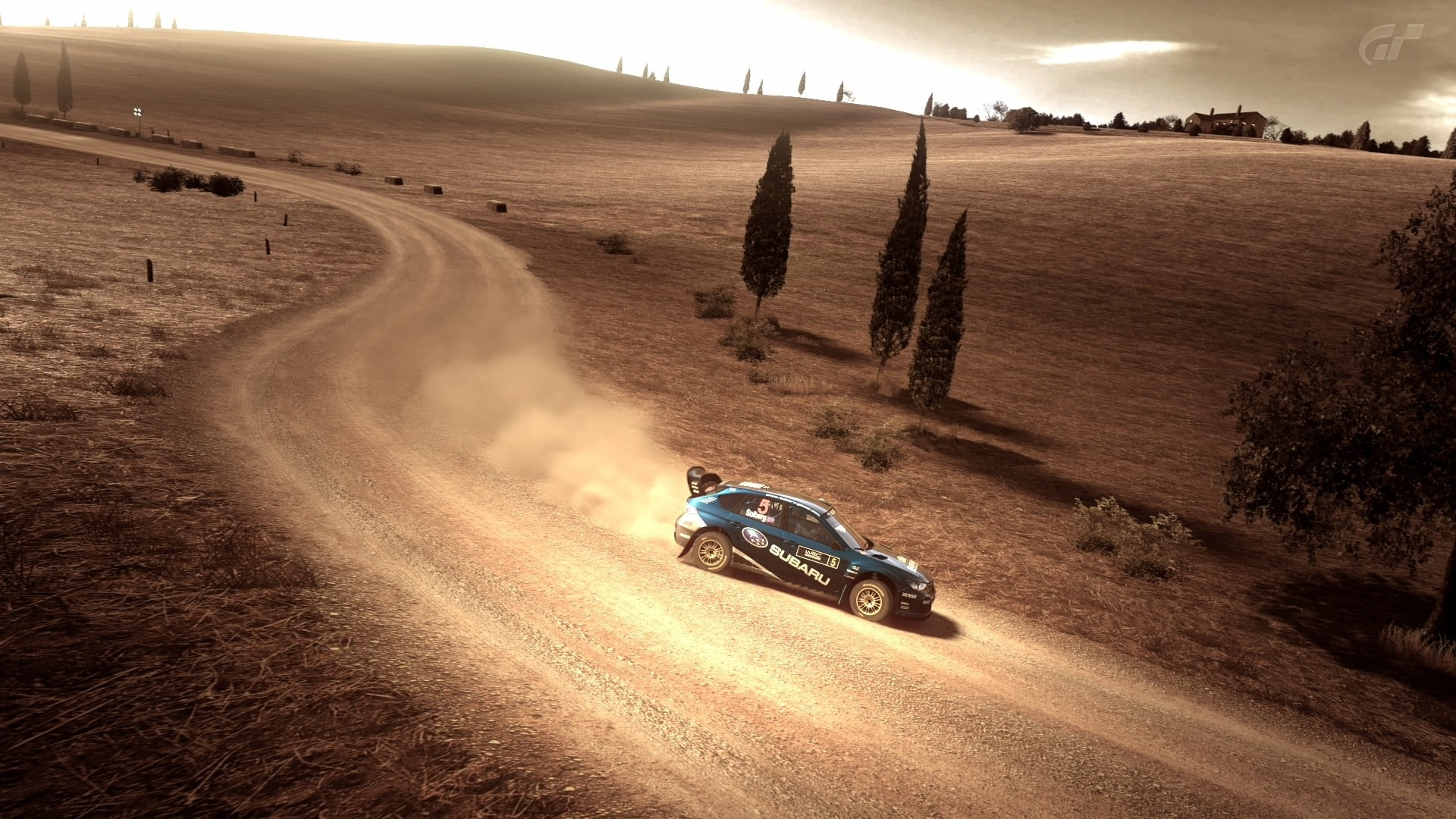 1080P, games, gravel, gt, Rally, hd, gran, tos, wrc, cars, subaru, italy, art, Video Games, video, turismo, impreza, roads, HD Wallpaper