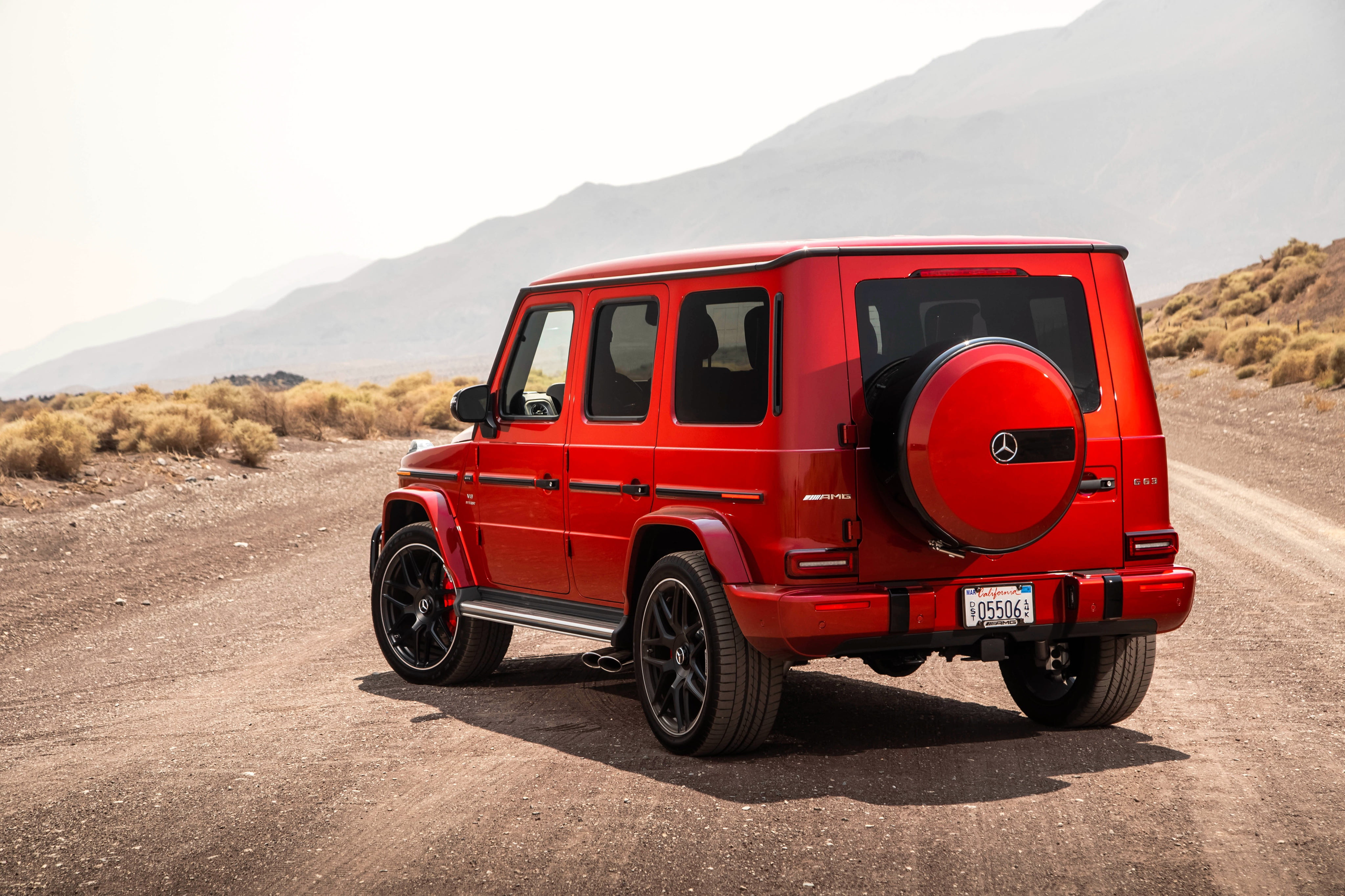rear view, 4K, Mercedes-Benz, 2018, Gelandewagen, G63, G-Class, AMG, HD Wallpaper