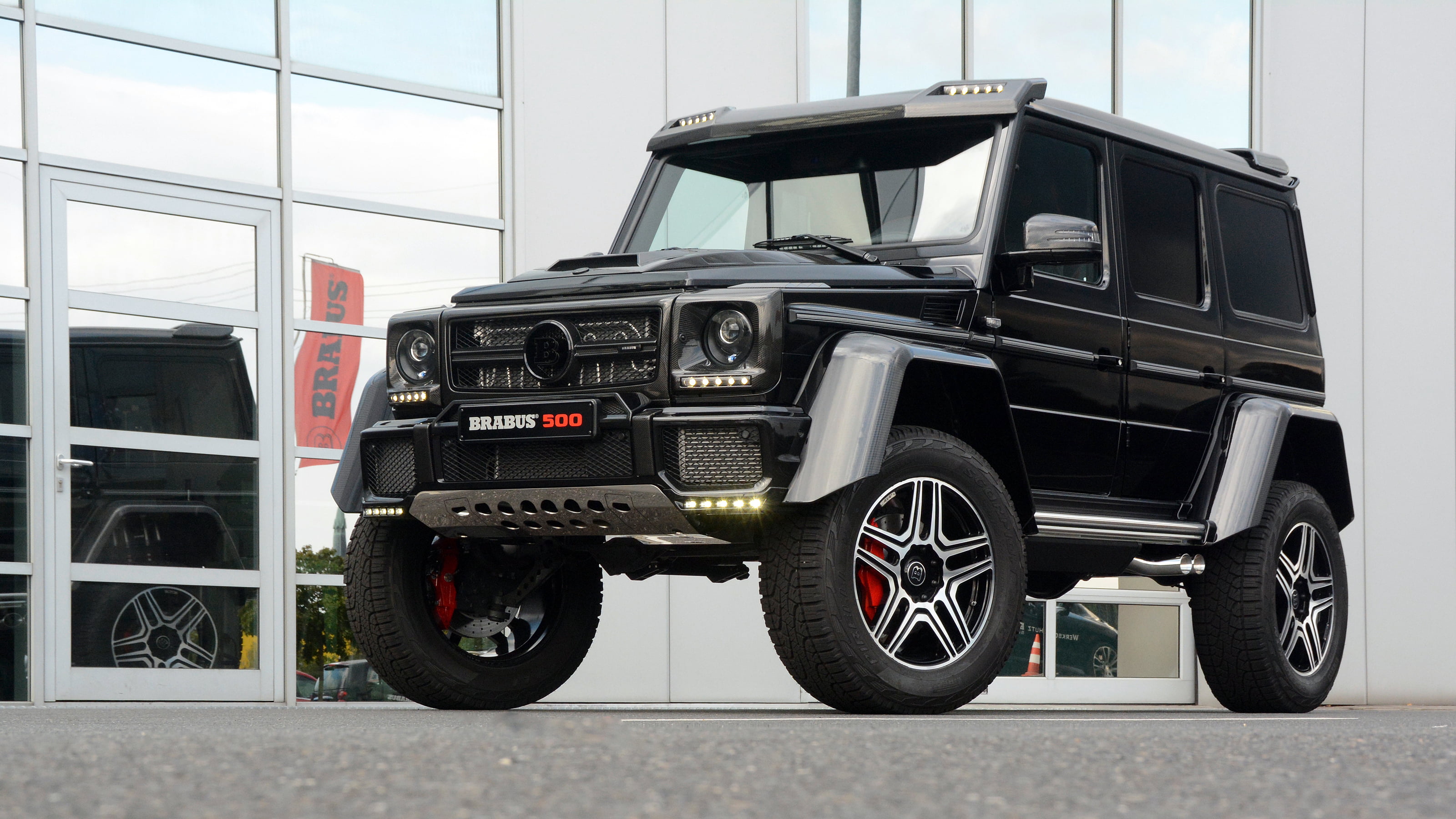 Mercedes-Benz, land Vehicle, jeep, car, 2015, Gelandewagen, sport, mode of Transport, road, black, luxury, journey, chiang, traffic, off, 2K, car Transporter, HD Wallpaper