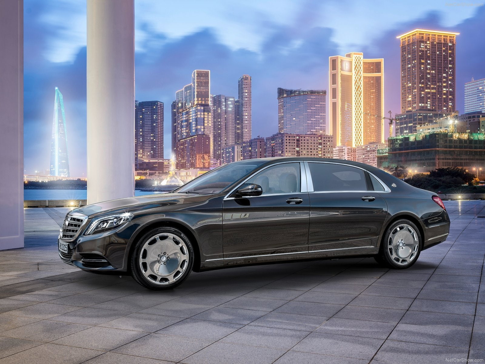 luxury, cars, 2015, maybach, black, supercars, benz, mercedes, 720P, s-class, HD Wallpaper