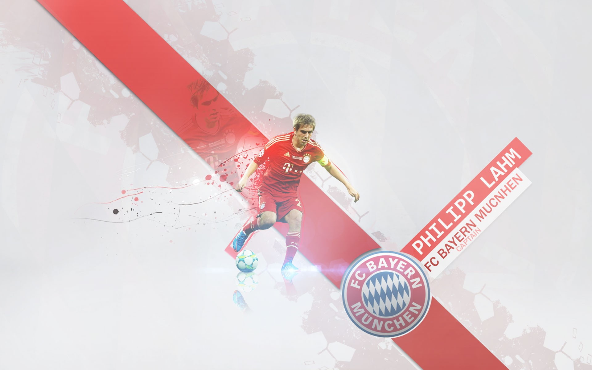 FC Bayern, soccer, real people, full length, fun, front view, text, studio shot, Bundesliga, western script, digital composite, 1080P, copy space, leisure activity, HD Wallpaper