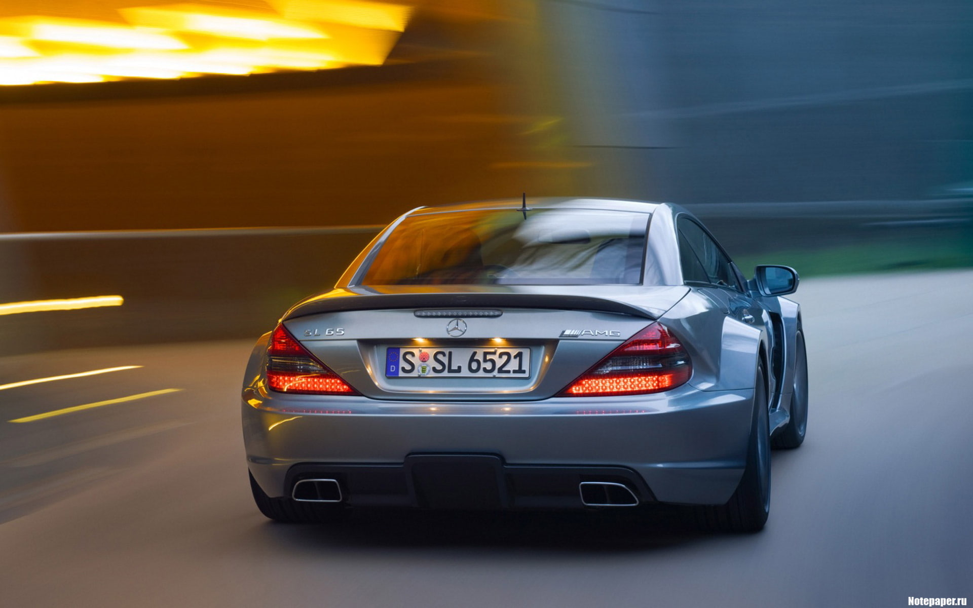Motion Blur, AMG, benz, Mercedes, car, 1080P, Benz SL65 AMG, HD Wallpaper