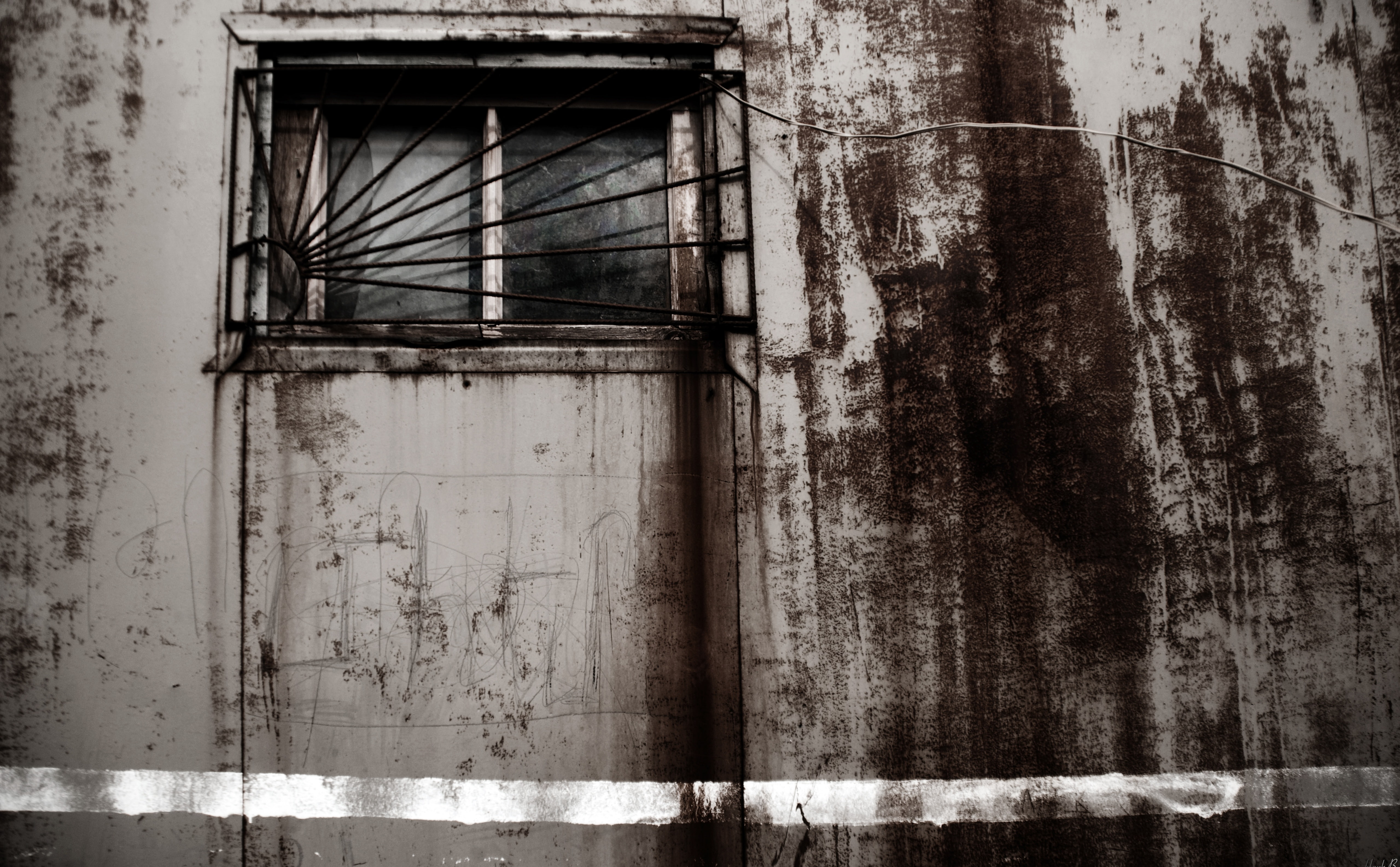 ruined, building, no people, damaged, Window, outdoors, building exterior, rusty, white, armenia, obsolete, day, wall - building feature, architecture, HD Wallpaper