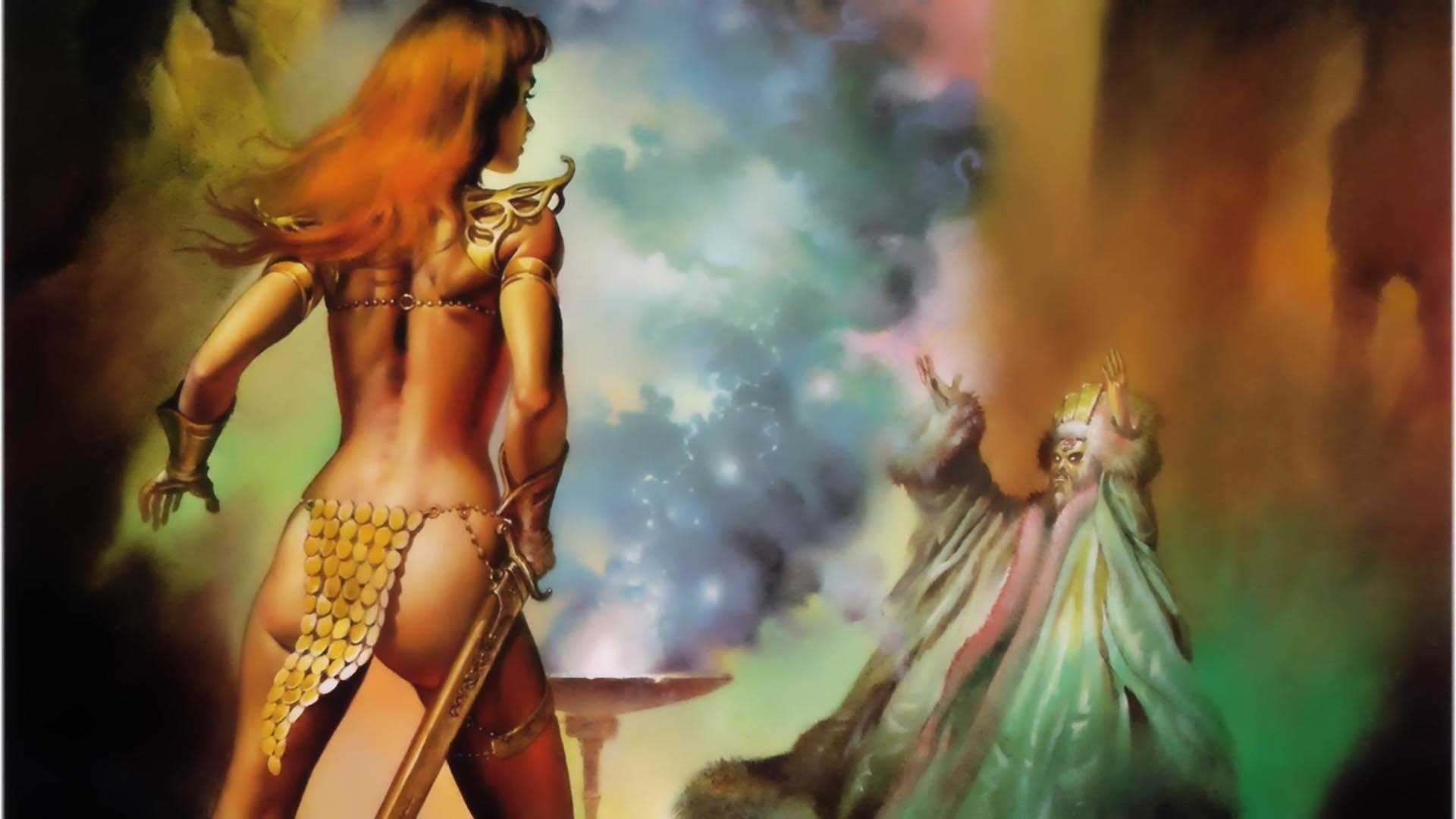 Red Sonja, 1080P, Comics, HD Wallpaper