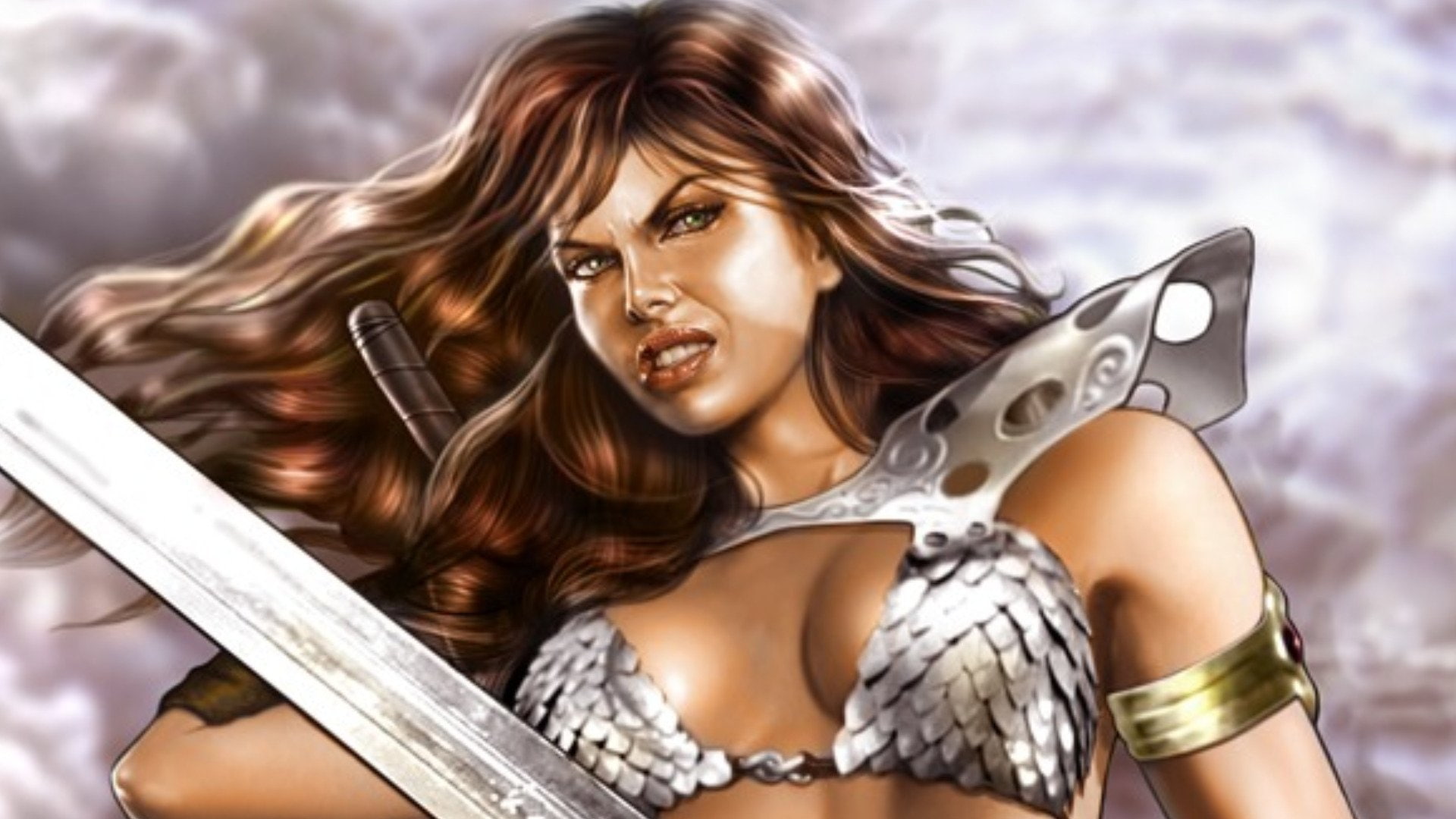 1080P, Red Sonja, Comics, HD Wallpaper