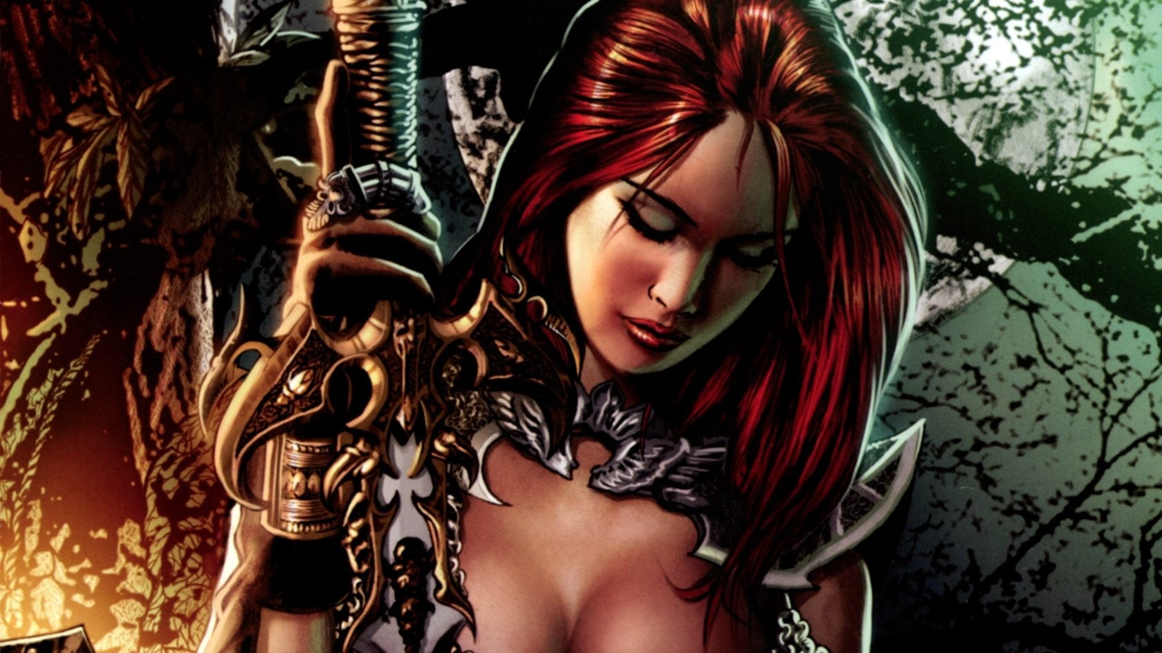 Red Sonja, 720P, Comics, HD Wallpaper