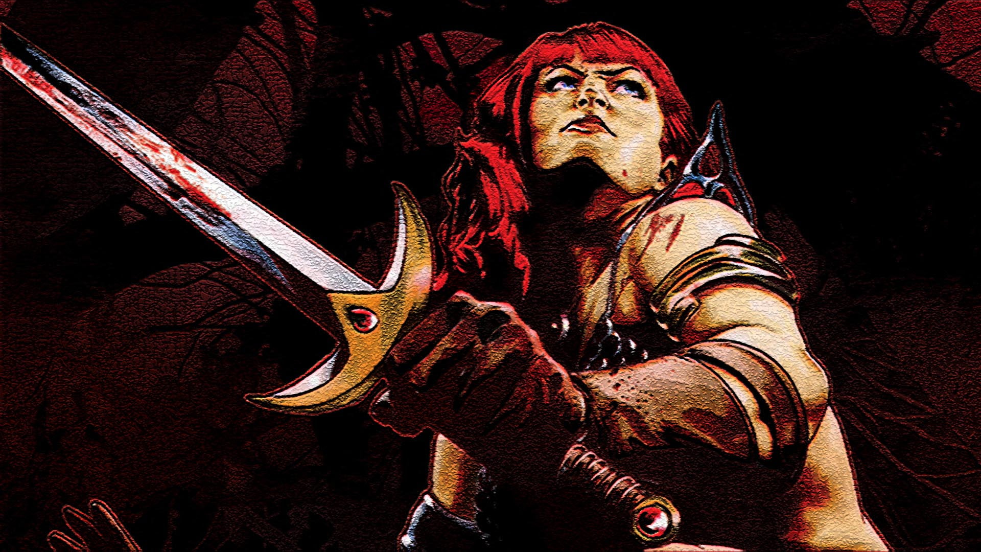 Red Sonja, Comics, 1080P, HD Wallpaper