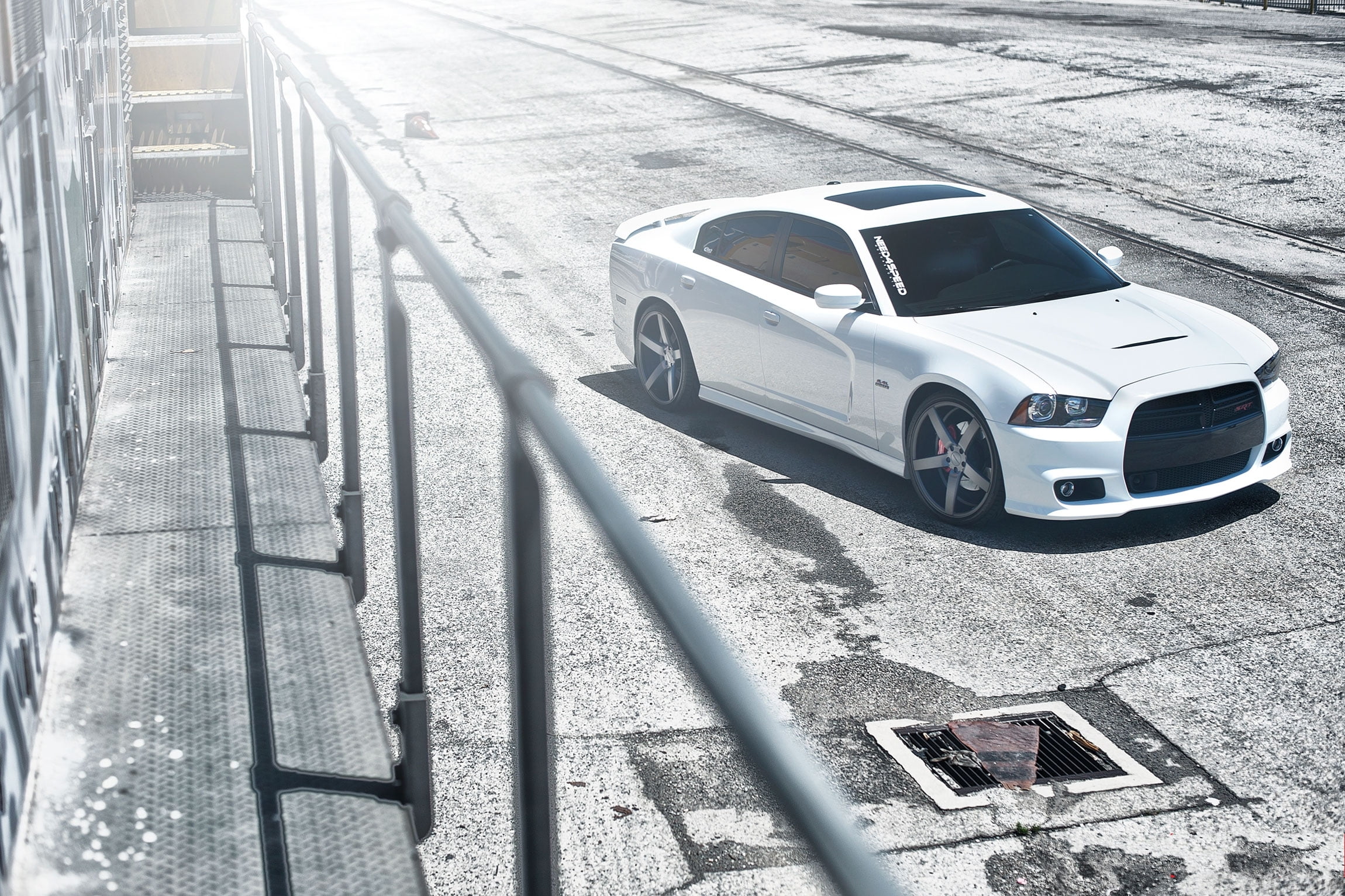 high angle view, the drain, germany, mode of transportation, technology, new, no People, the charger, roof, on the move, charger, outdoors, city, white, HD Wallpaper