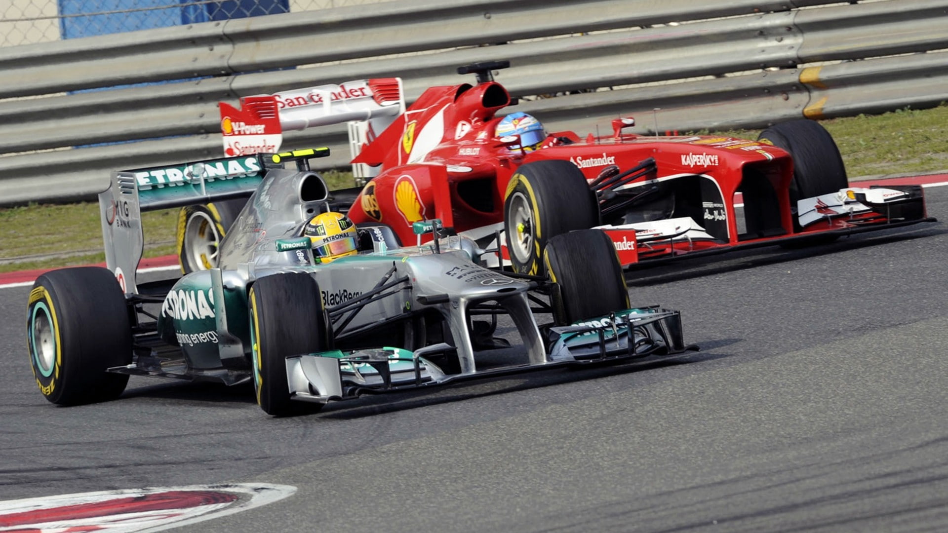 competitive sport, sports race, sport, track and field, competition, Formula 1, motor racing track, Fernando Alonso, wheel, motorsport, 1080P, Lewis Hamilton, HD Wallpaper