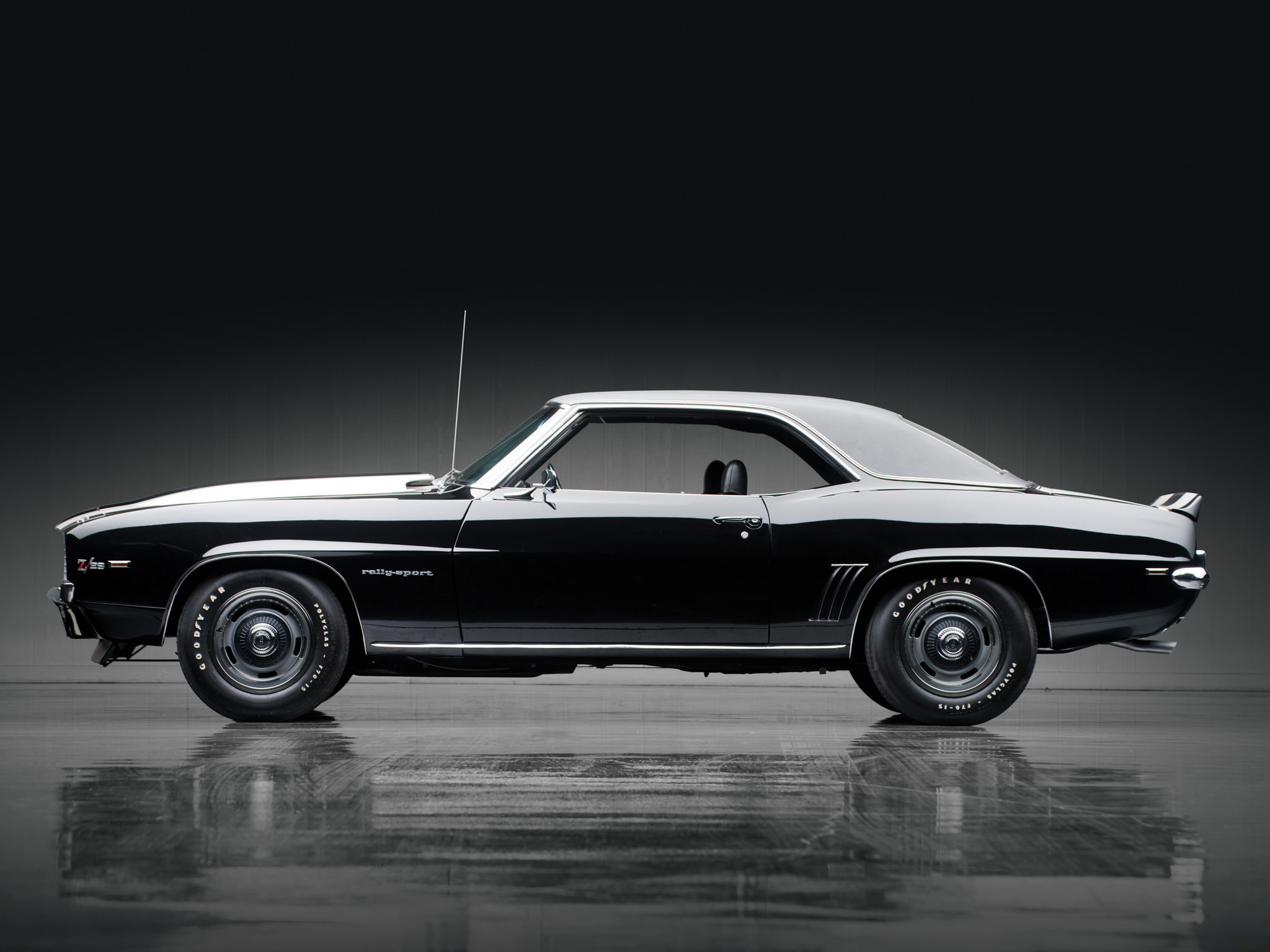 muscle, 1969, camaro, classic, z28, 1080P, chevrolet, r s, HD Wallpaper