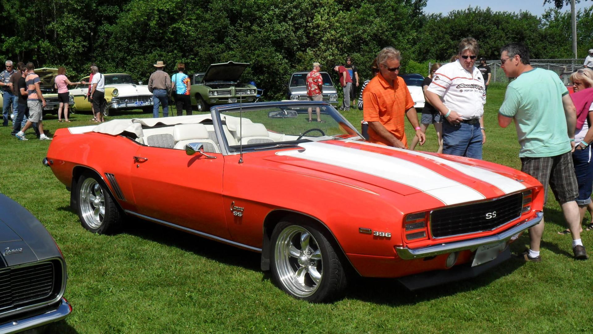 cars, convertible, camaro, chevrolet, 1080P, ss, classic, custom, HD Wallpaper